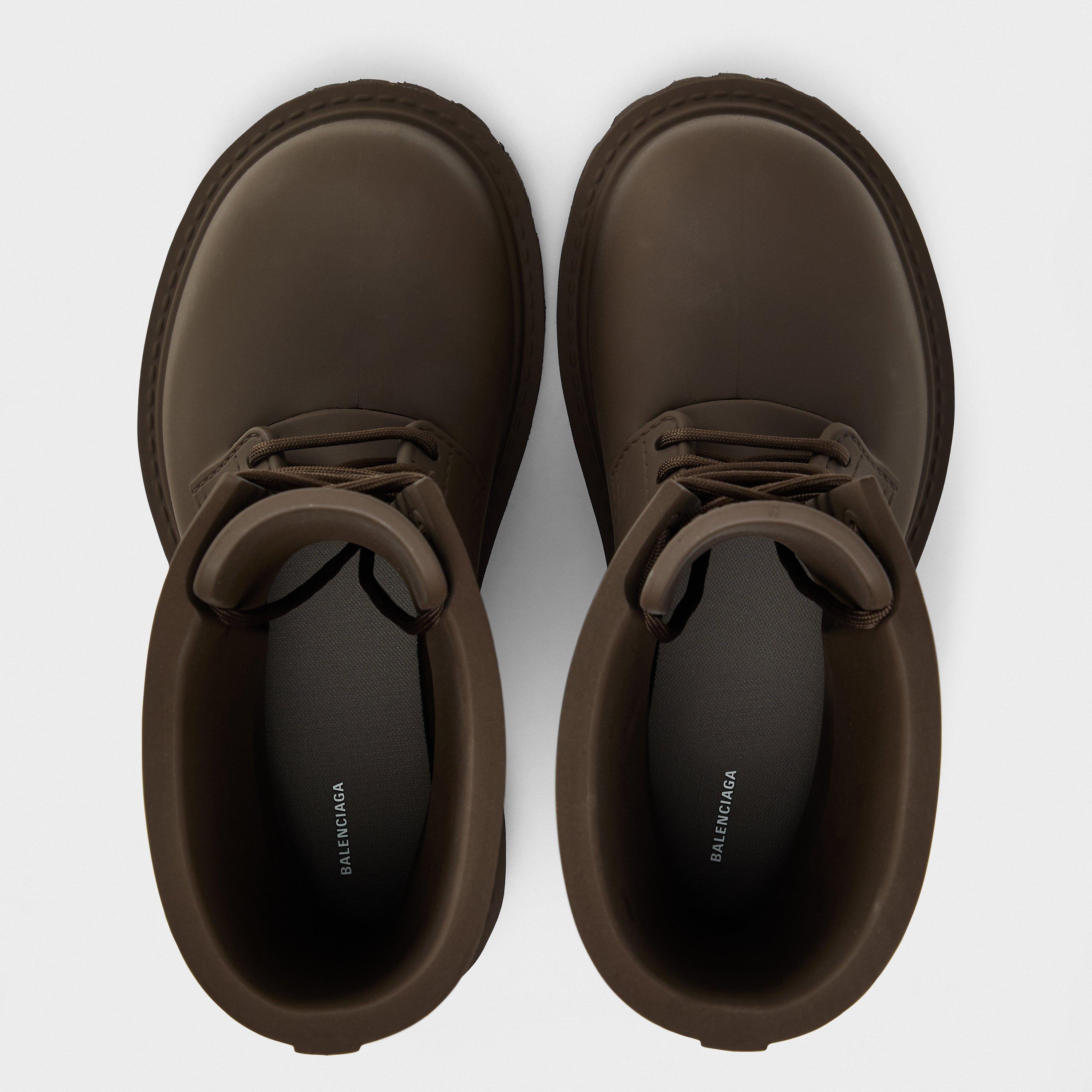 Brown - Balenciaga - Men's Biker Boots - 4