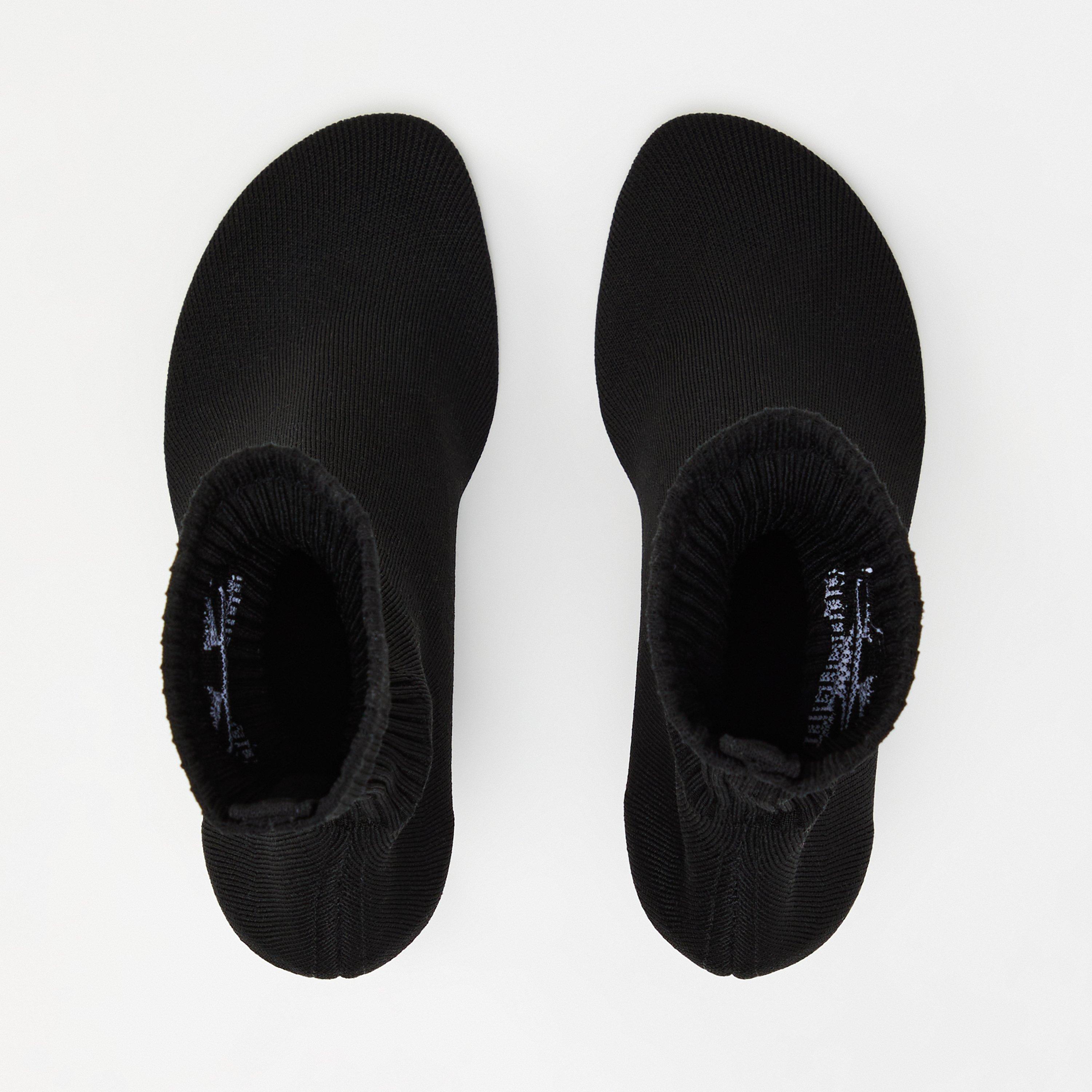 Black/White - Balenciaga - Women's Sock Boots - 4