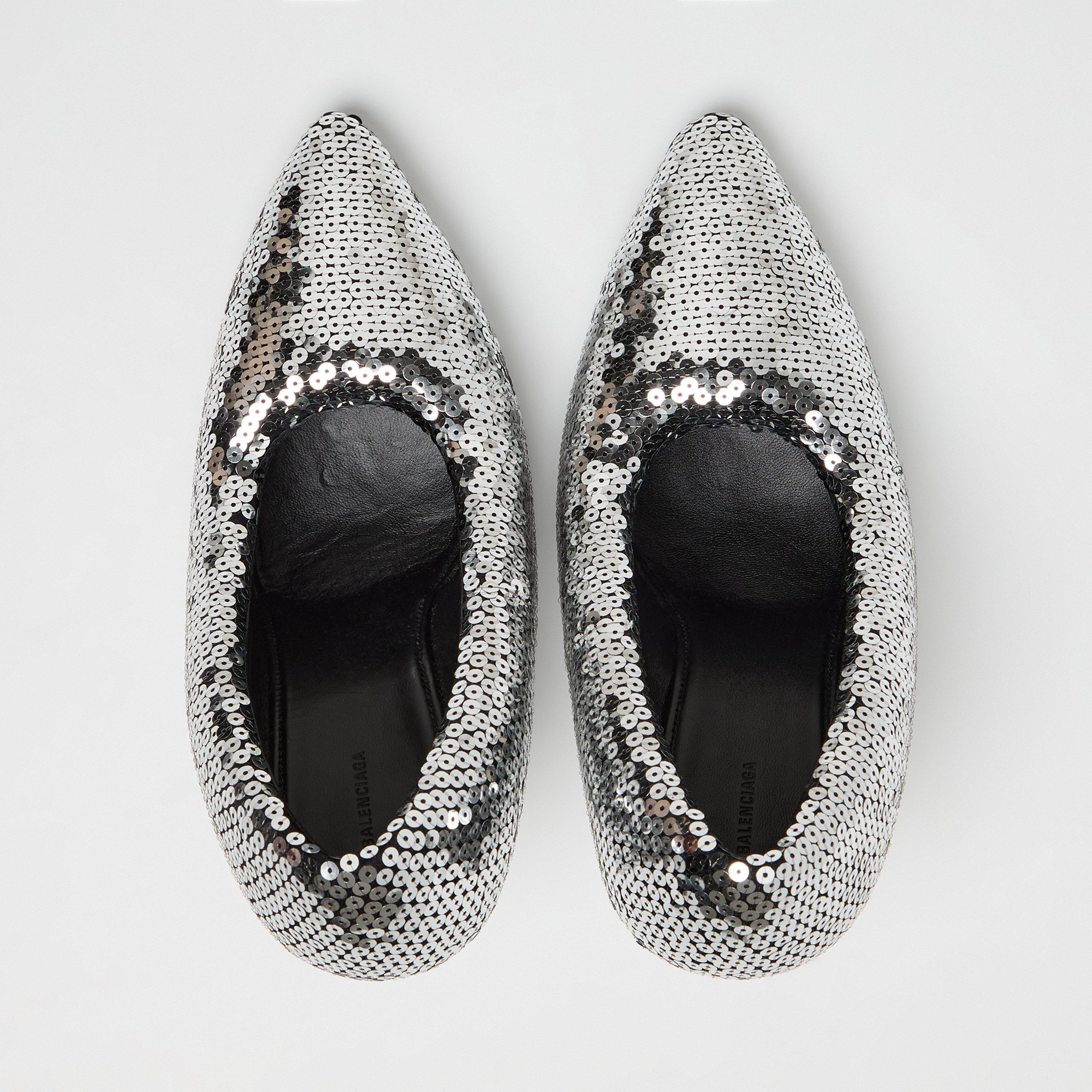 Silver - Balenciaga - Women's Stiletto Heels - 4