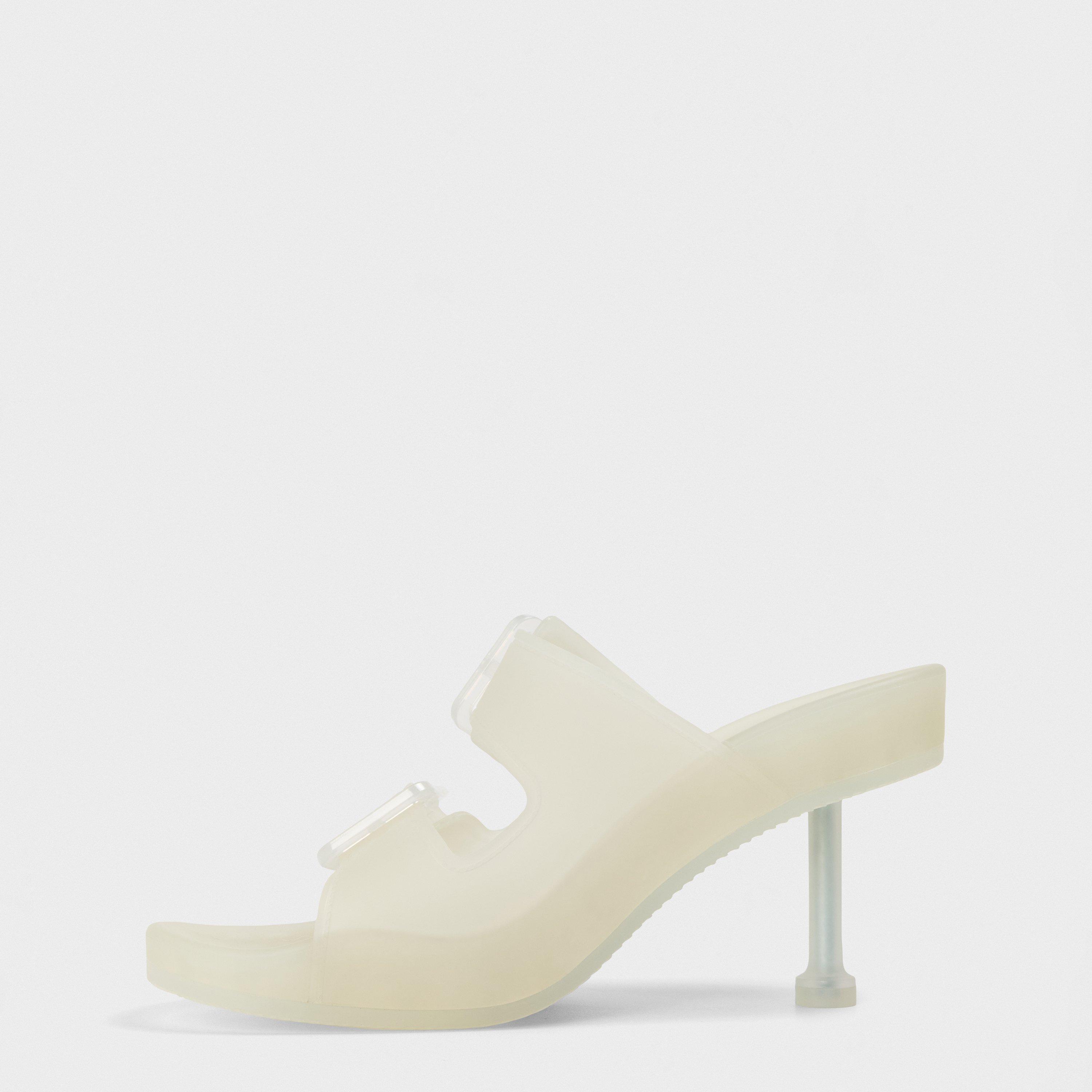 Trasparent - Balenciaga - Women's Flat Sandals - 2