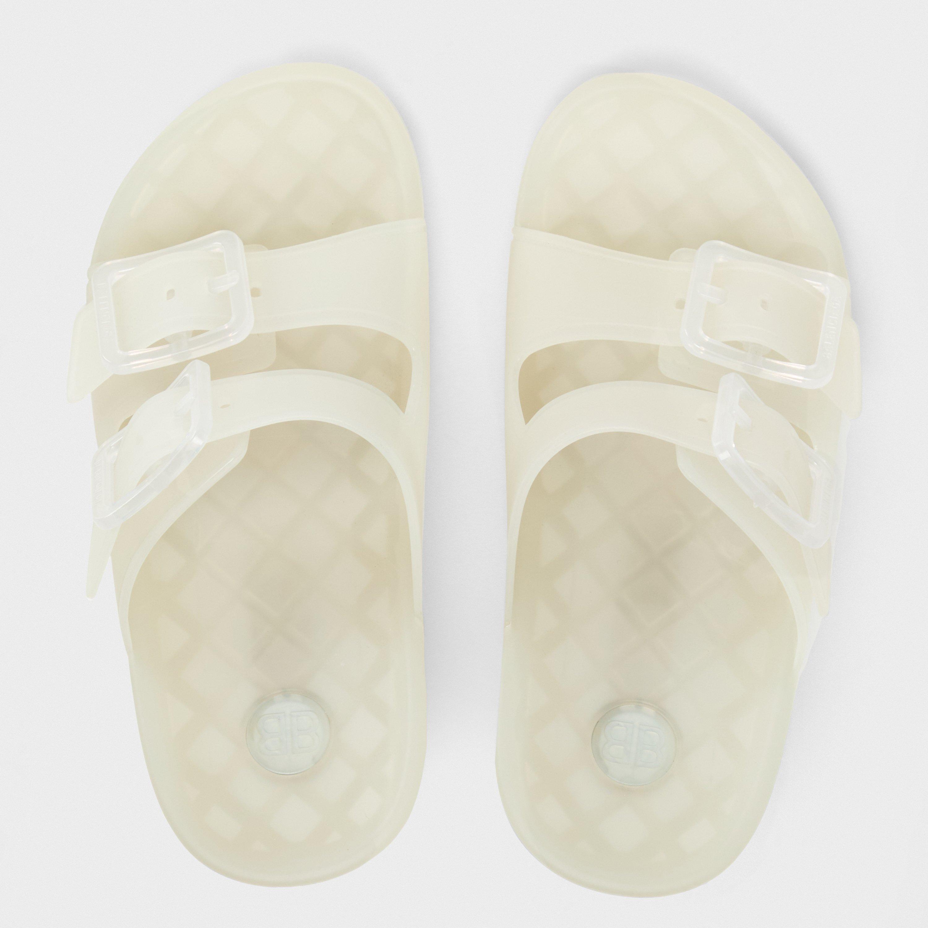 Trasparent - Balenciaga - Women's Flat Sandals - 4