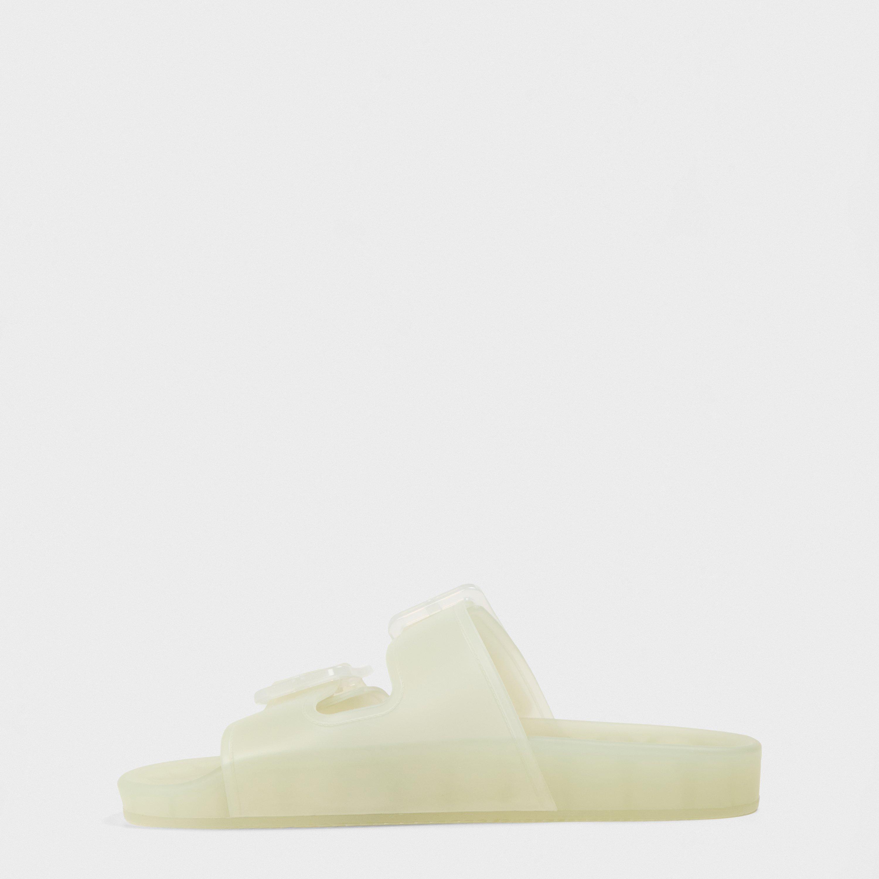 White - Balenciaga - Platform Jelly Sandals - 2