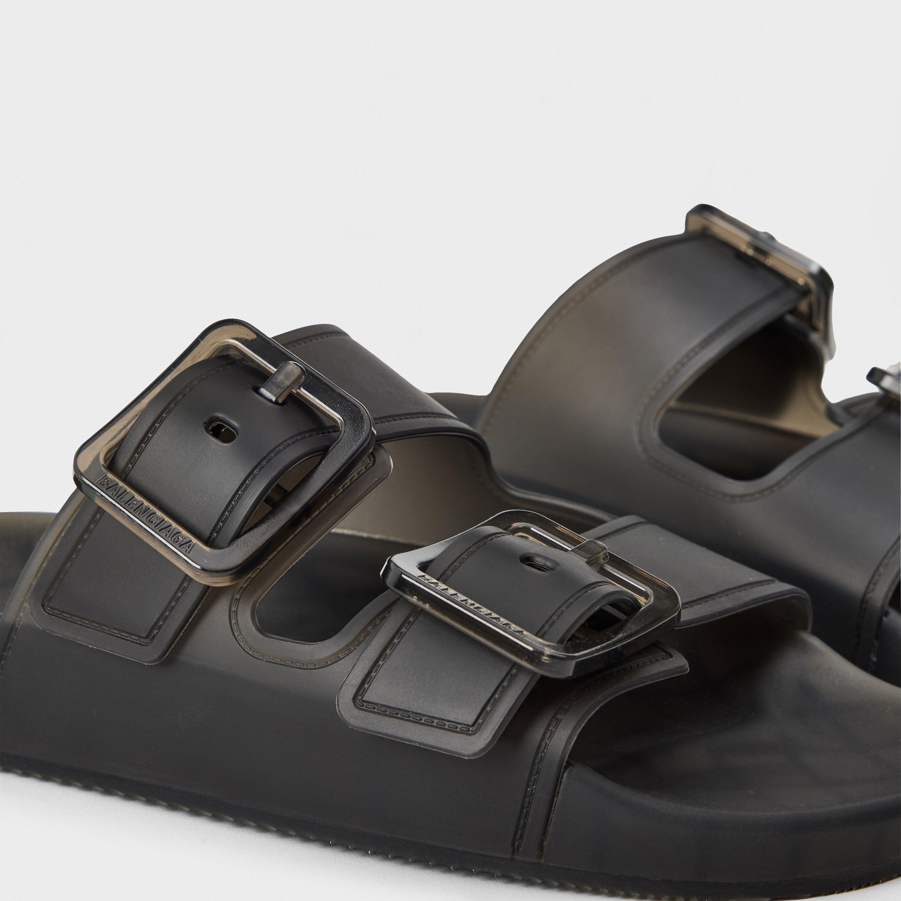 Black - Balenciaga - Platform Jelly Sandals - 3