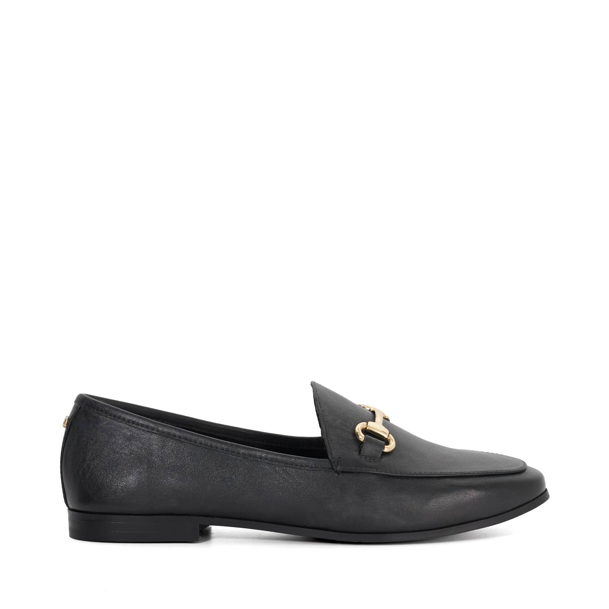 Preto - Dune London - Women's Grandest Loafers - 1
