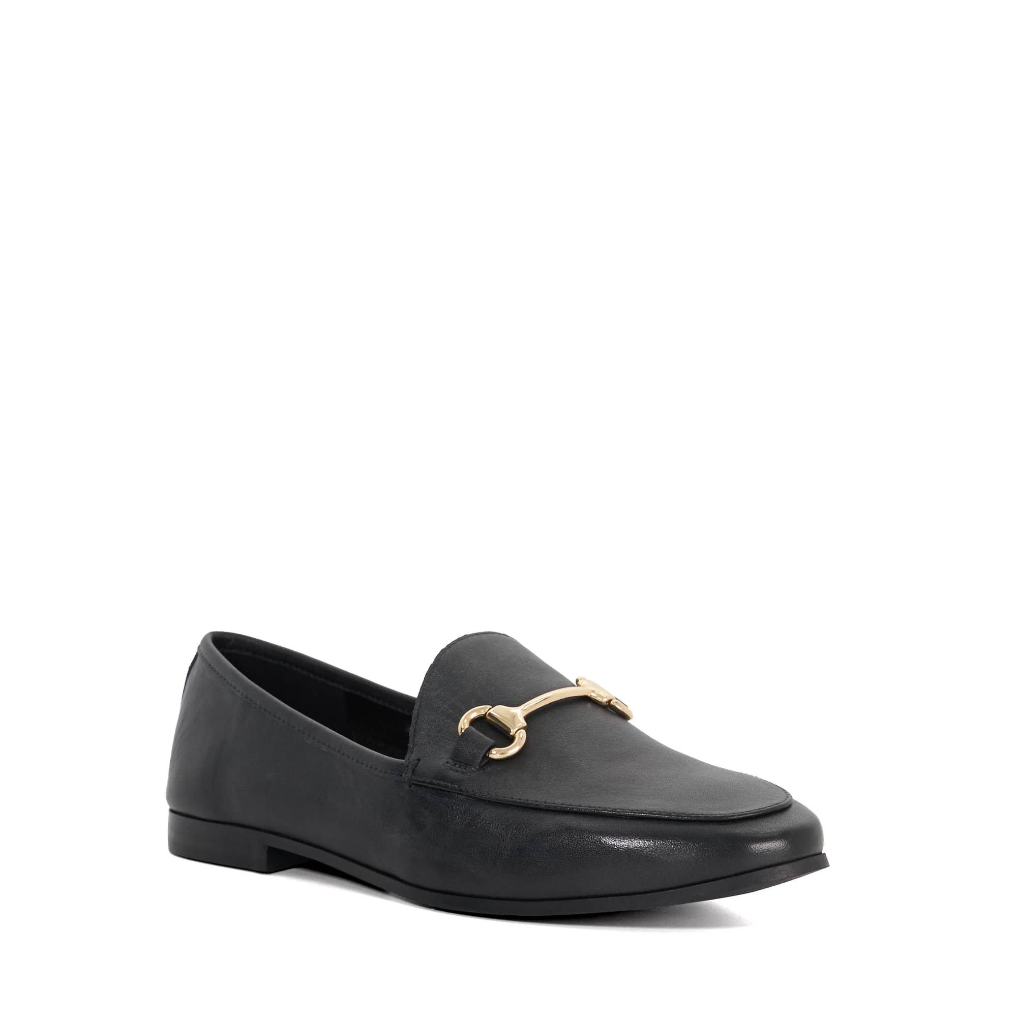 Preto - Dune London - Women's Grandest Loafers - 2