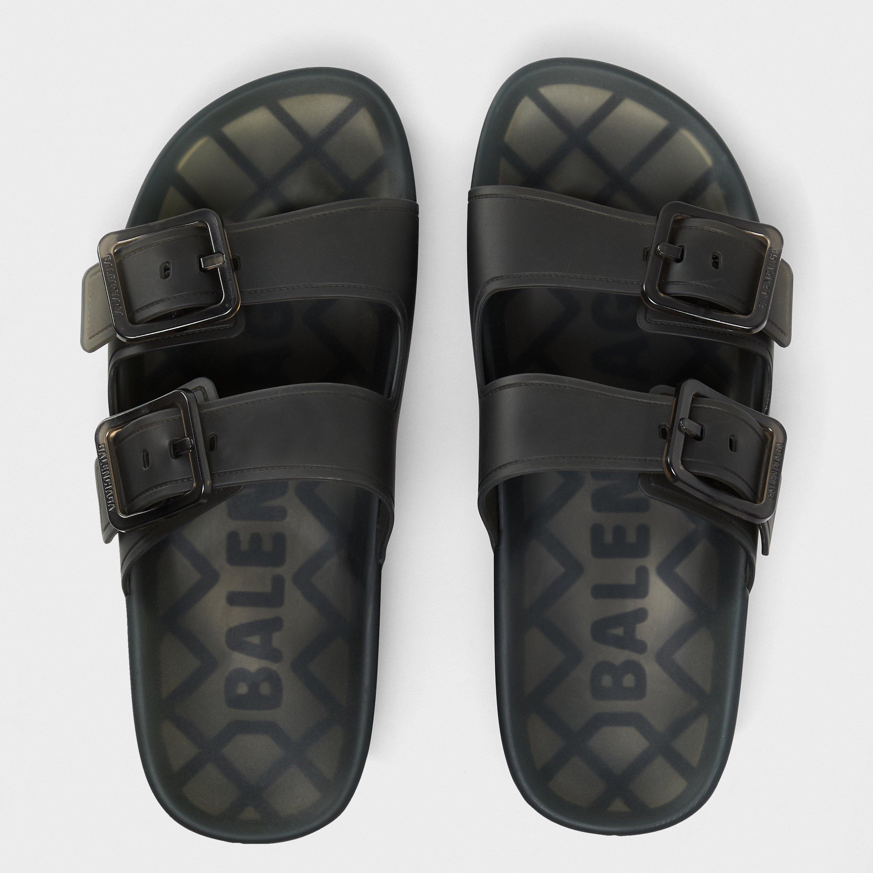 Black - Balenciaga - Platform Jelly Sandals - 4