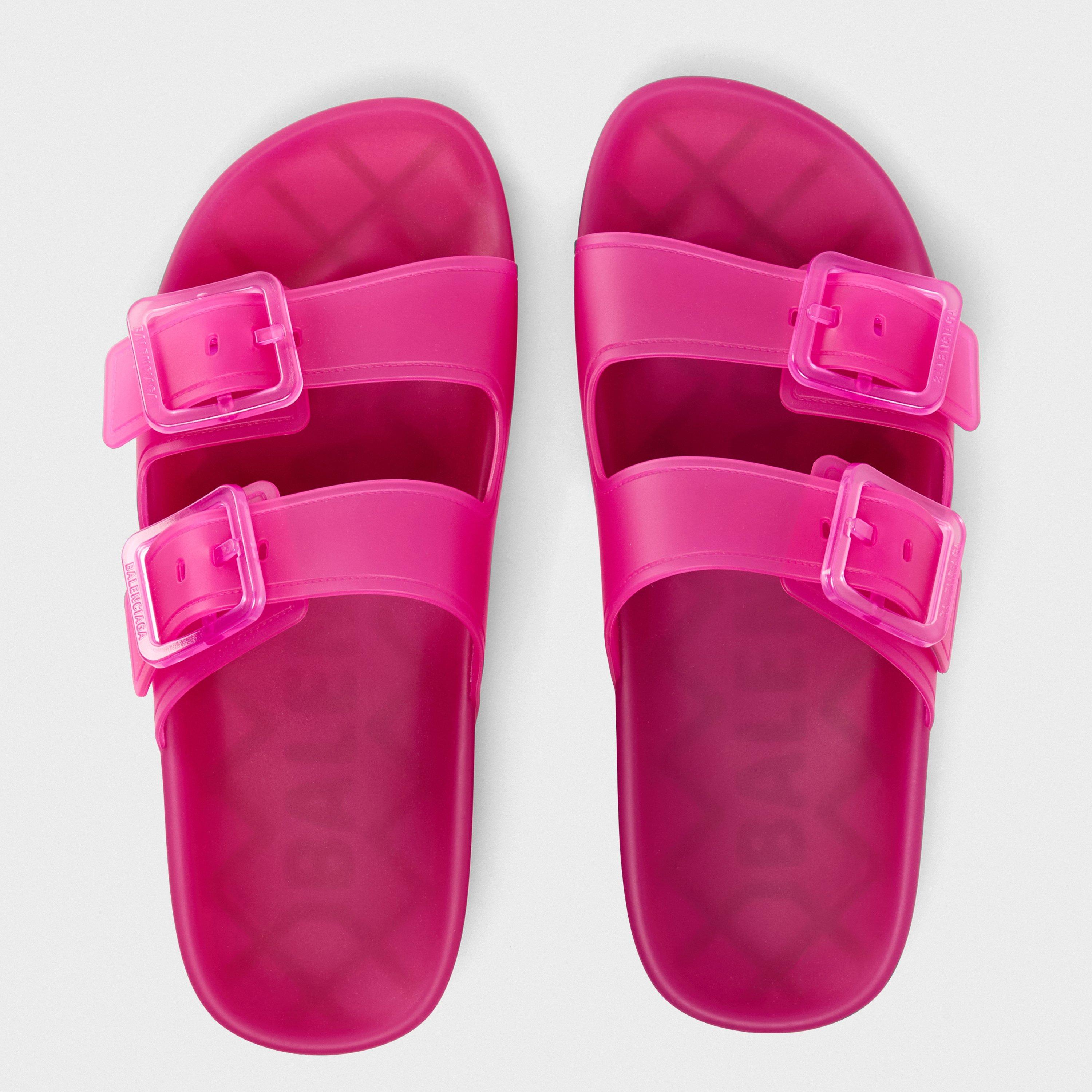 Pink - Balenciaga - Platform Jelly Sandals - 4