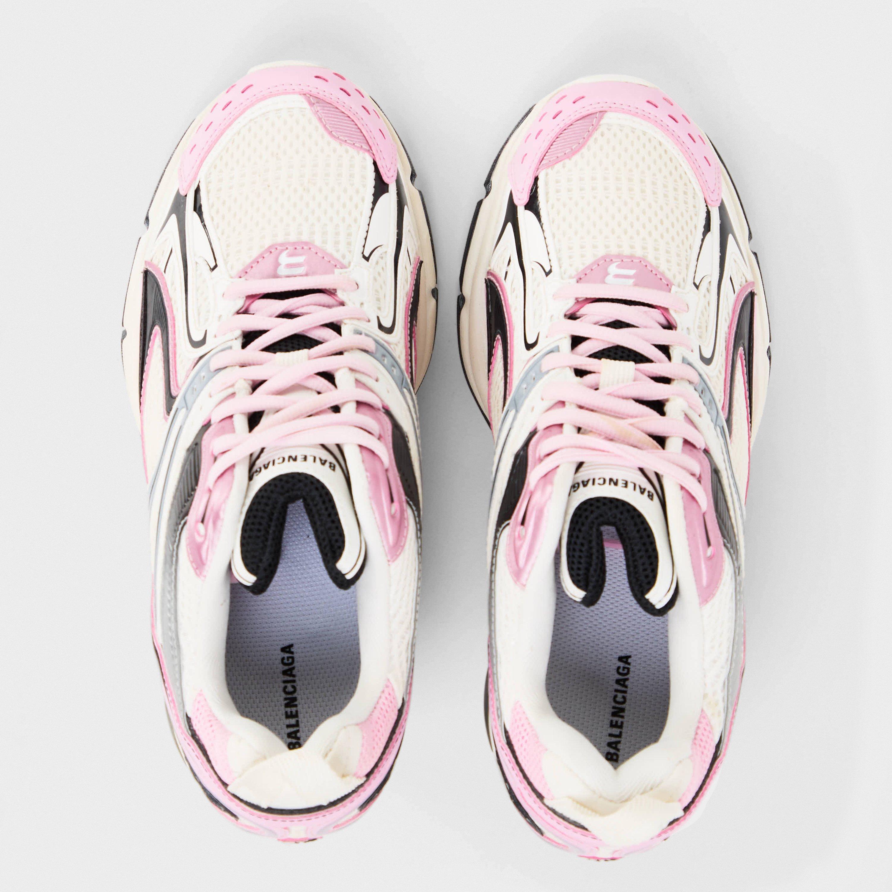 Pink/Wht/Blk - Balenciaga - Women's Stiletto Heels - 4