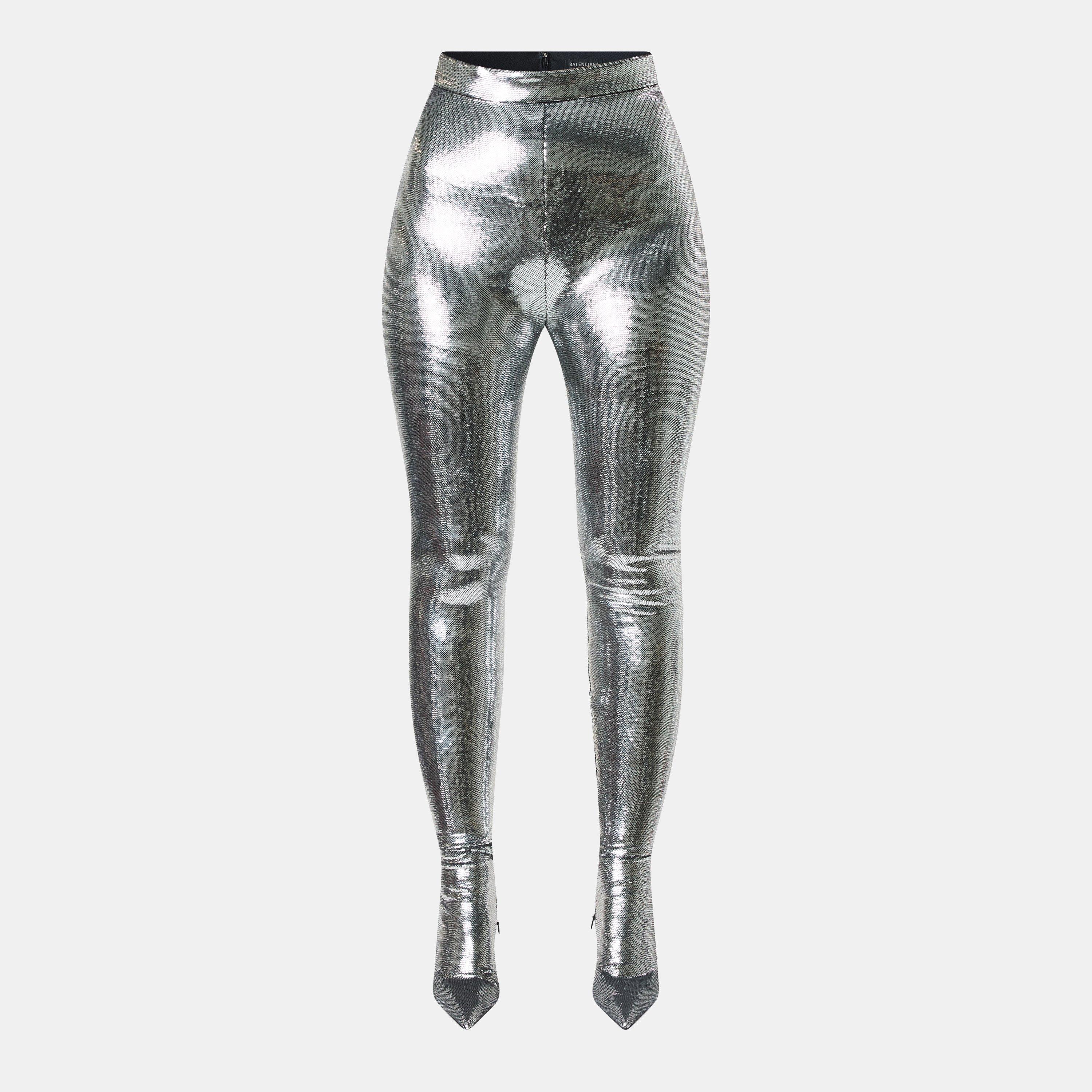 Crystal - Balenciaga - Women's Over the Knee Boots, Style Boots - 1