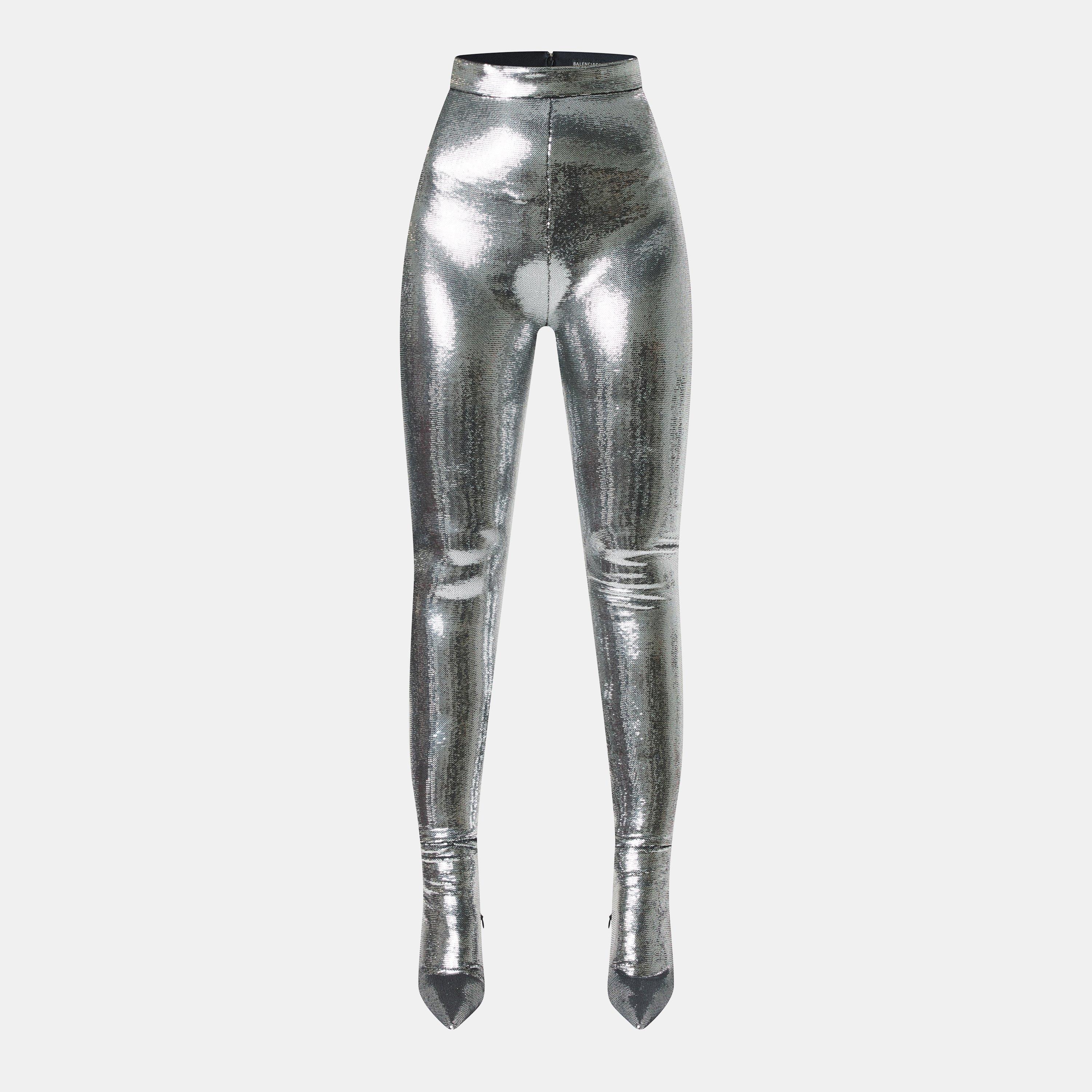 Crystal - Balenciaga - Women's Over the Knee Boots - 1