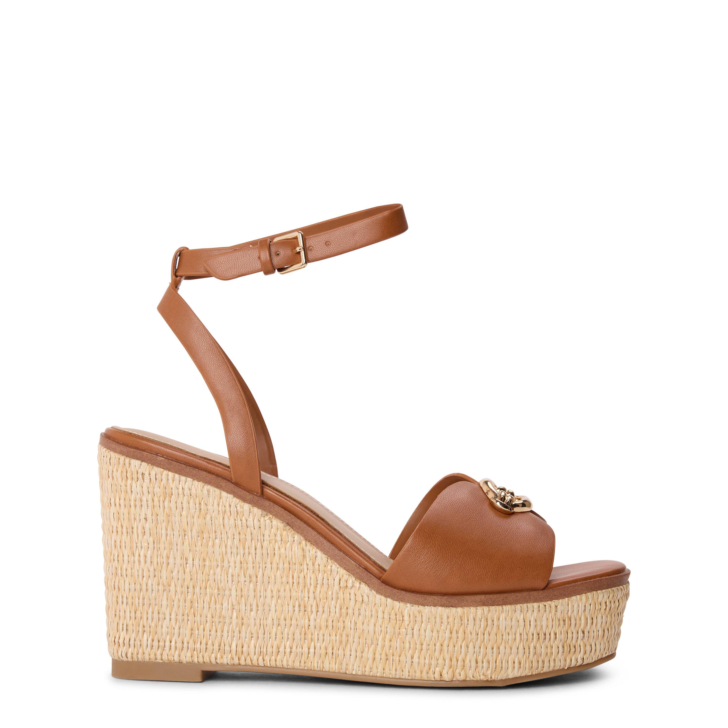 Medium Brown - Aldo - Women's Wedge Sandals - 1