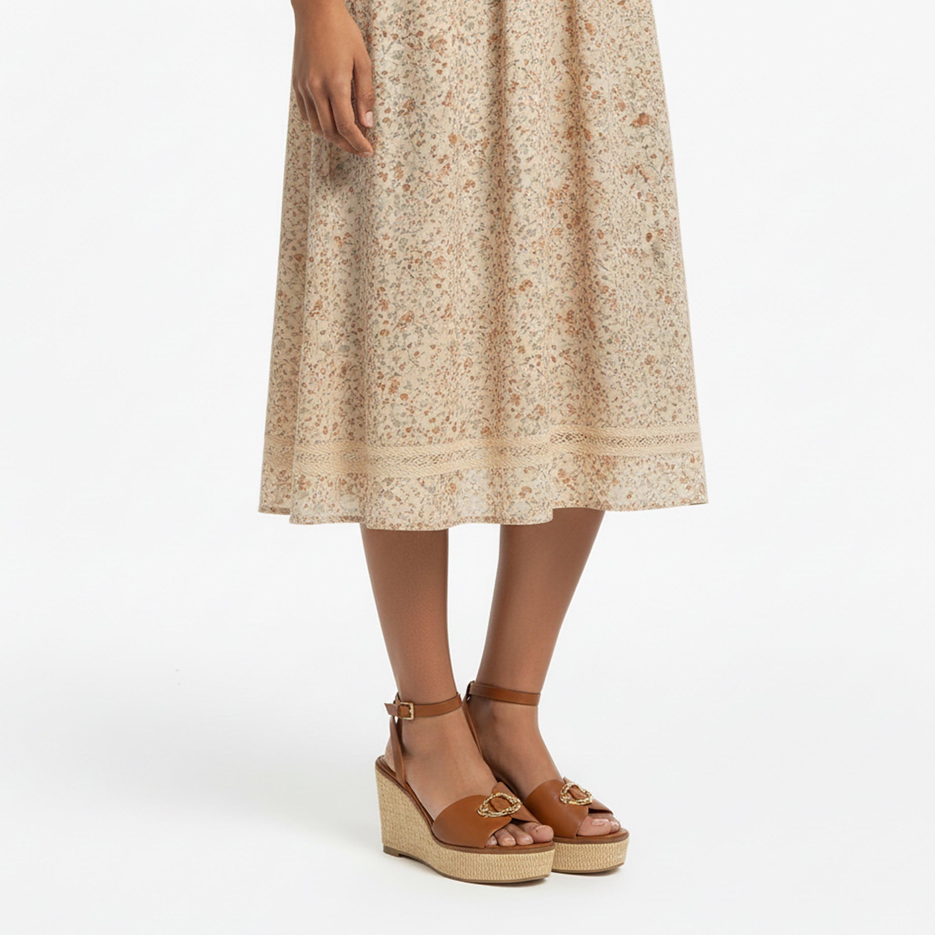 Medium Brown - Aldo - Women's Wedge Sandals - 3