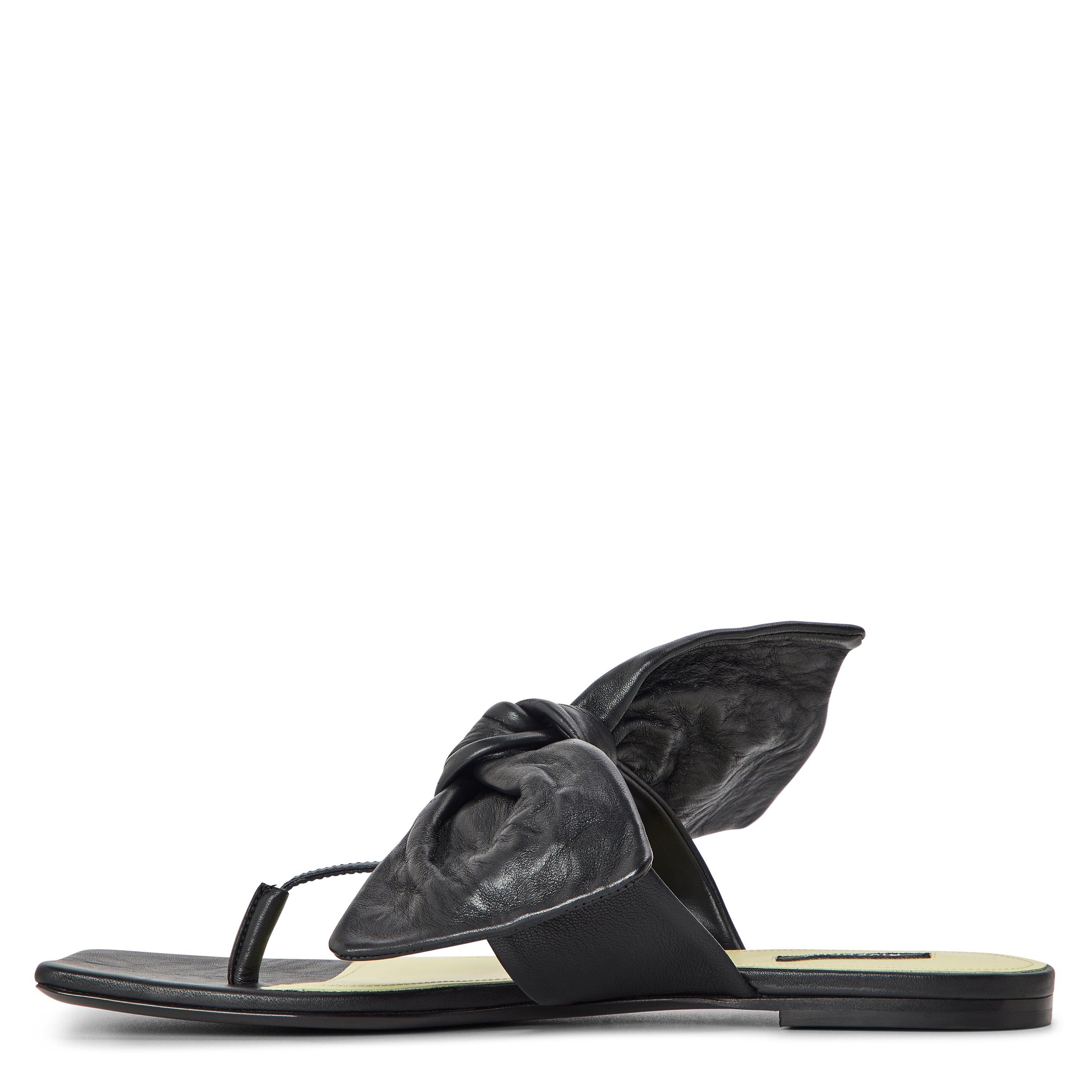 Black - GIVENCHY - Women's Flat Sandals - 2