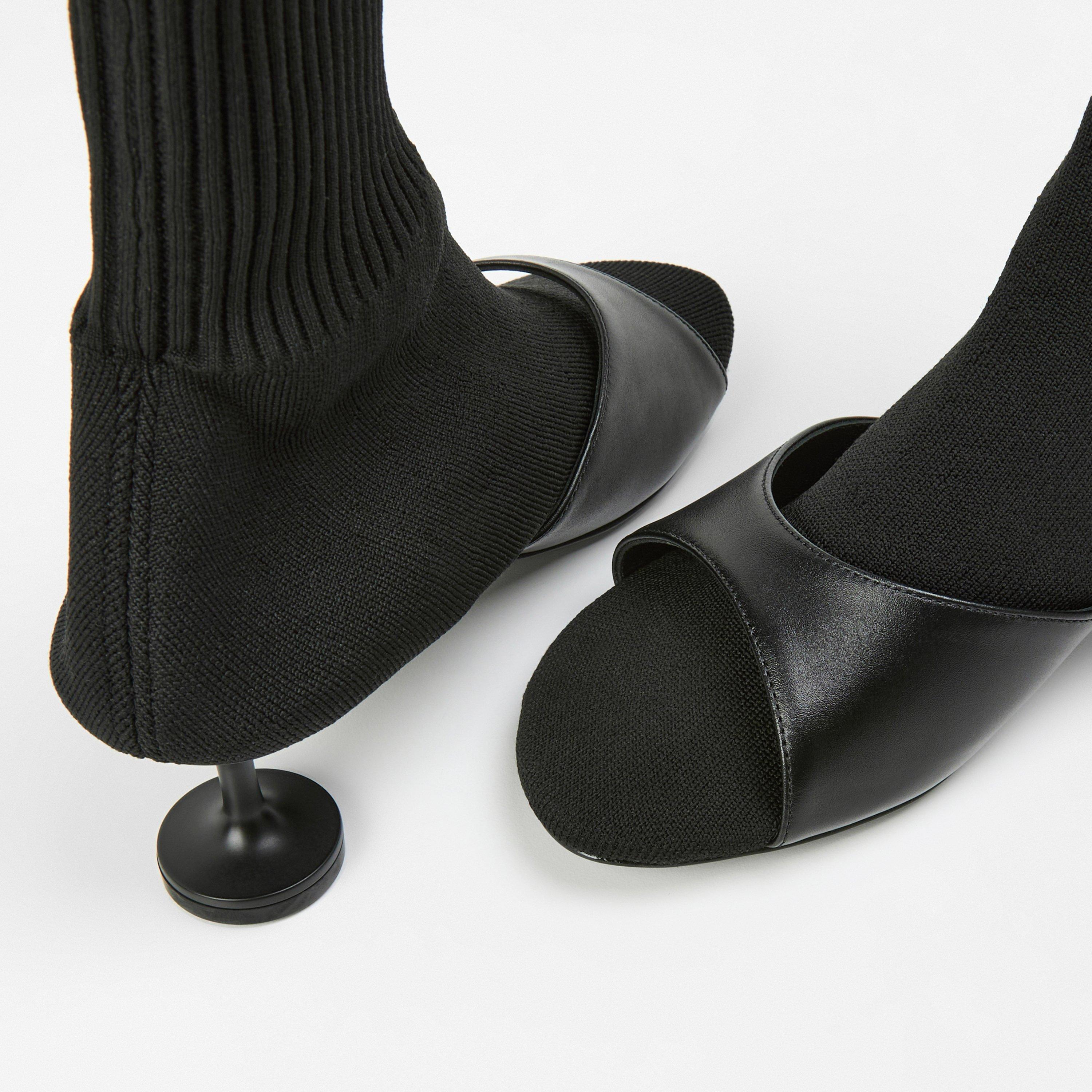 Black/ Black - Balenciaga - Women's Sock Boots - 3