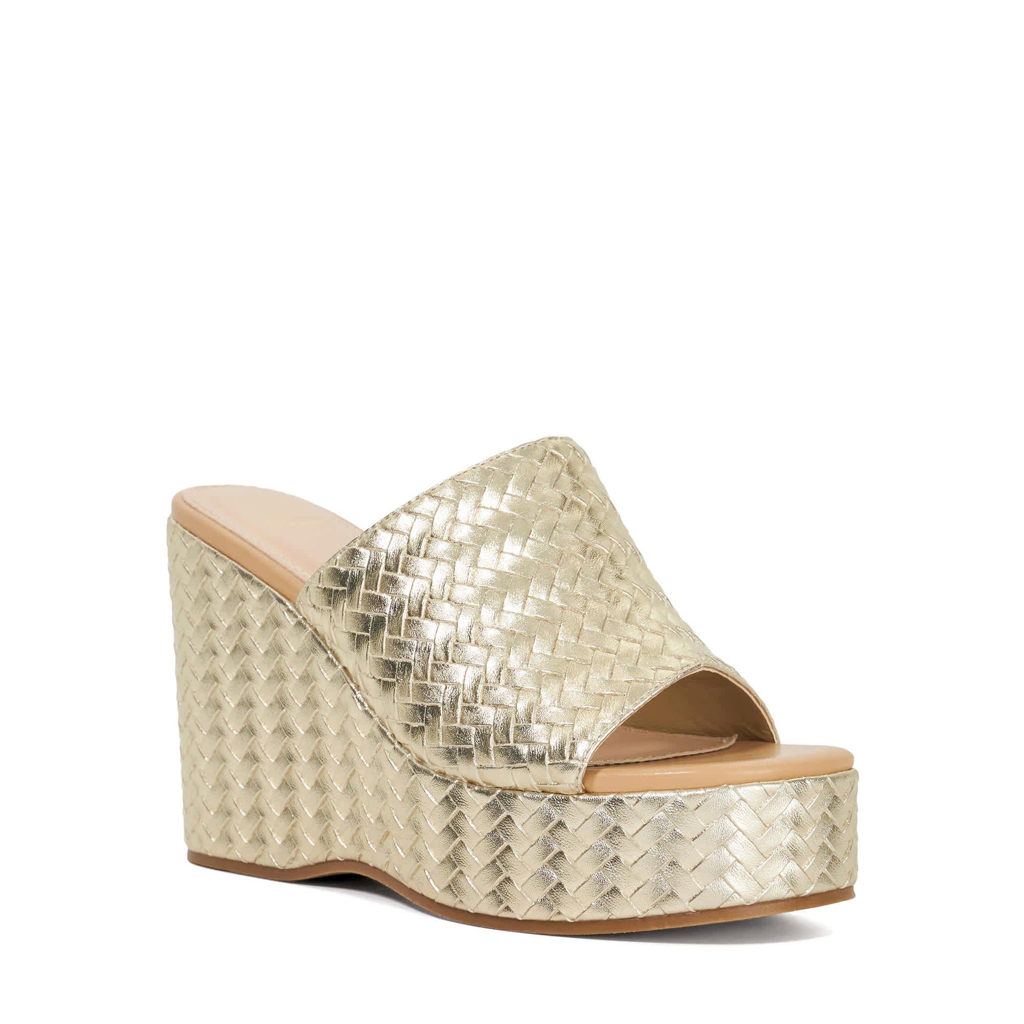 Oro - Dune London - Women's Marpple Wedge Heeled Sandals - 2