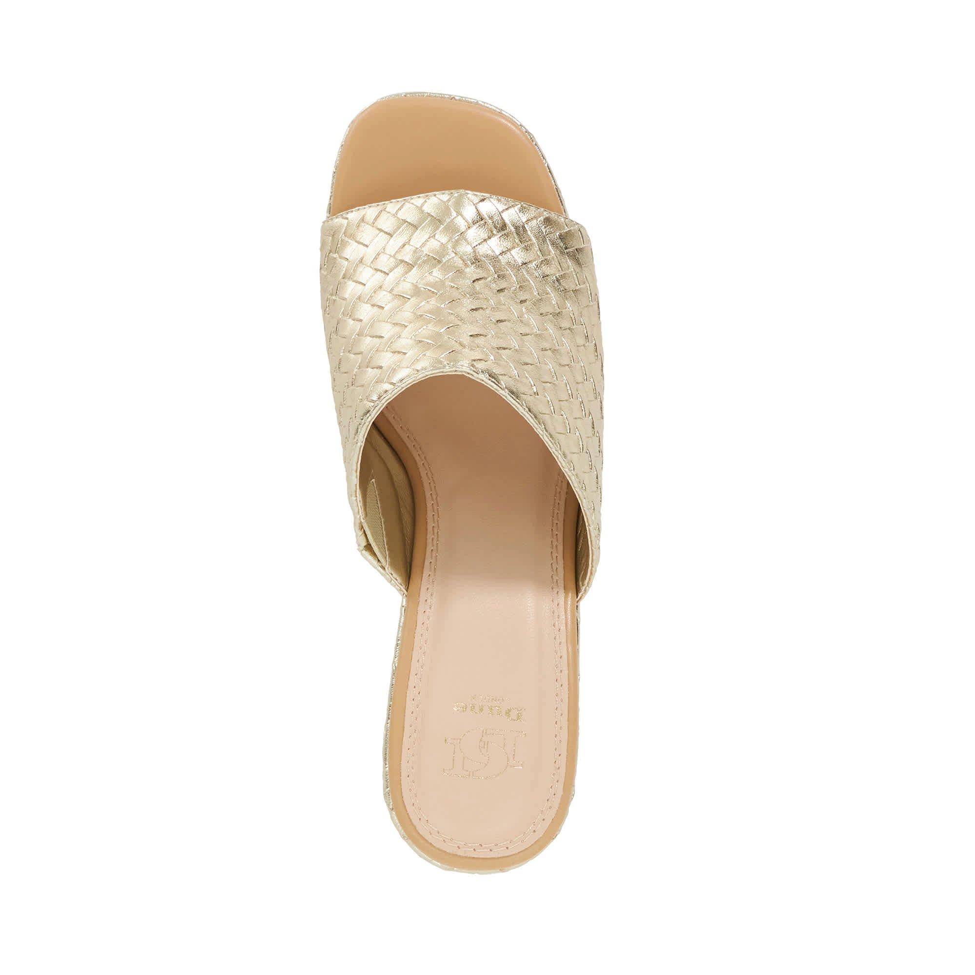 Oro - Dune London - Women's Marpple Wedge Heeled Sandals - 4