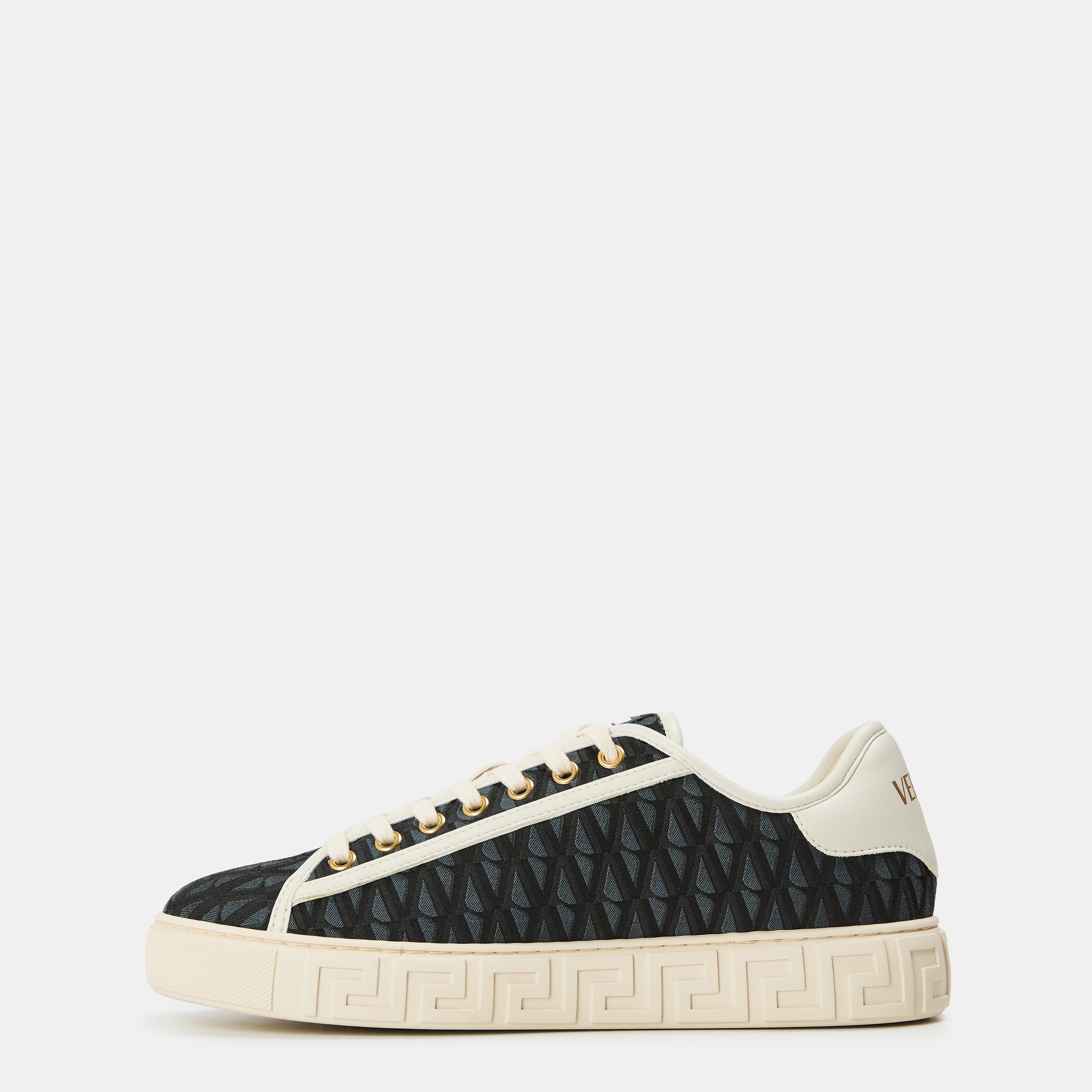 Black Off White - Versace - Women's Platform Trainers - 2