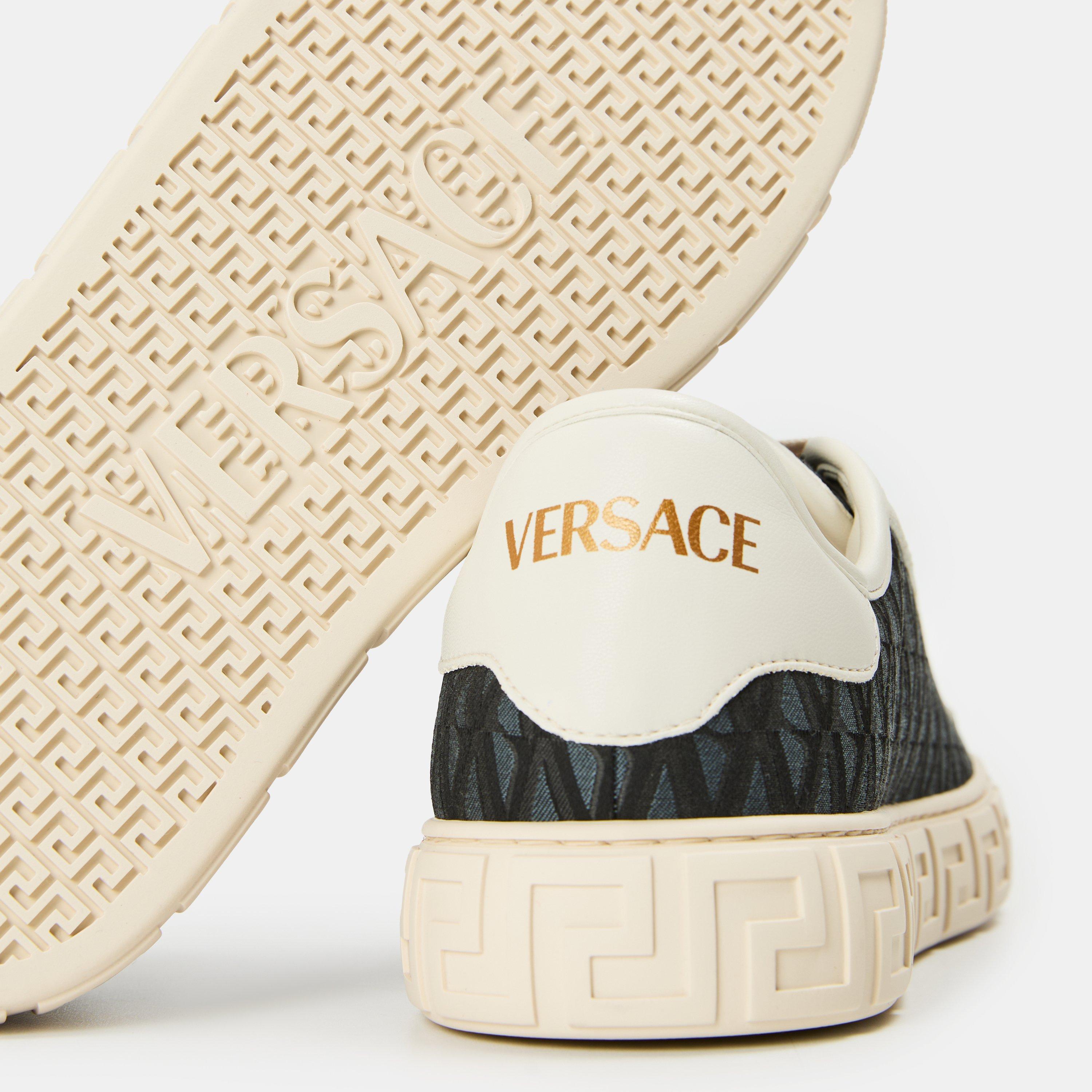 Black Off White - Versace - Women's Platform Trainers - 4