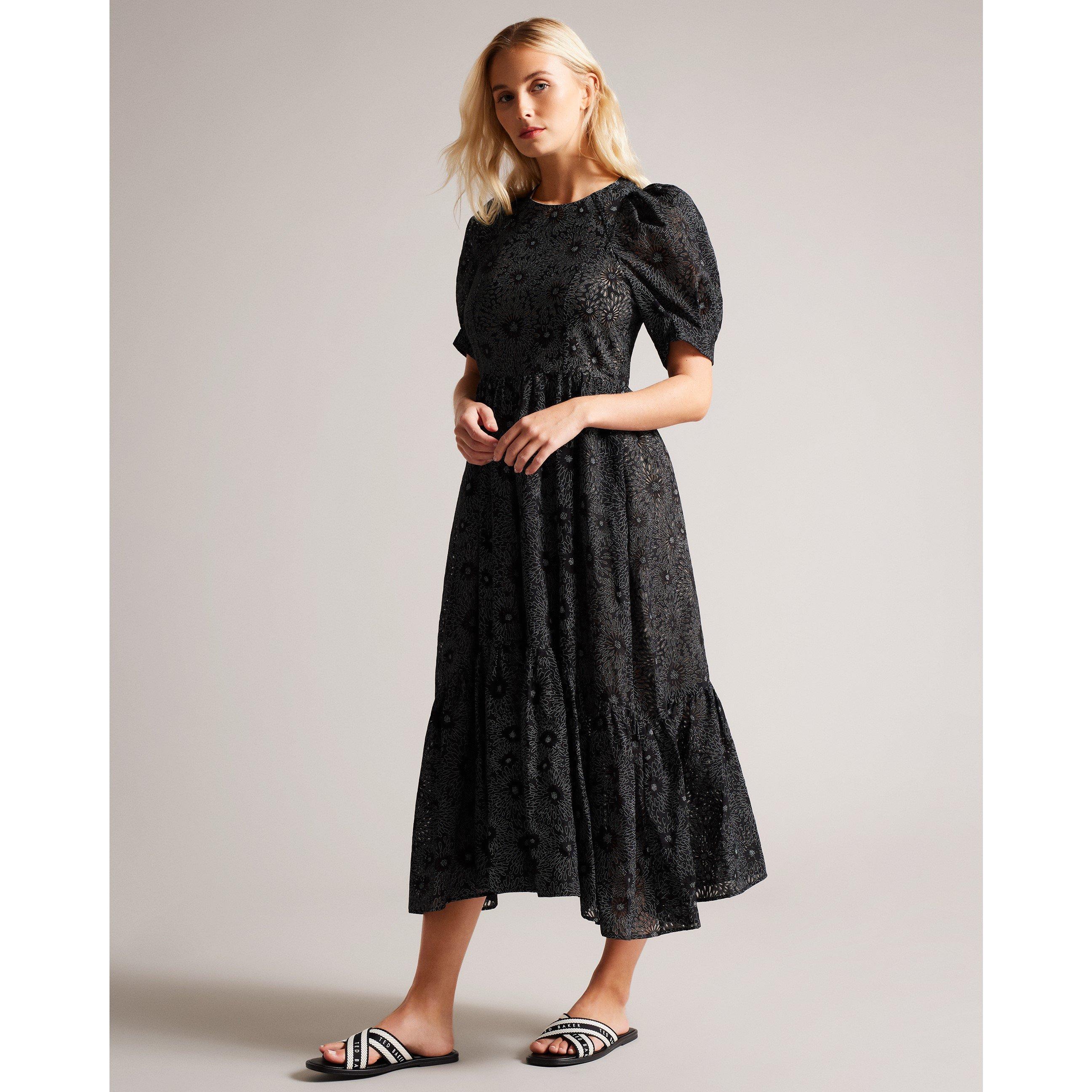 Black - Ted Baker - Ted Web Flat Sandal Ld62 - 2