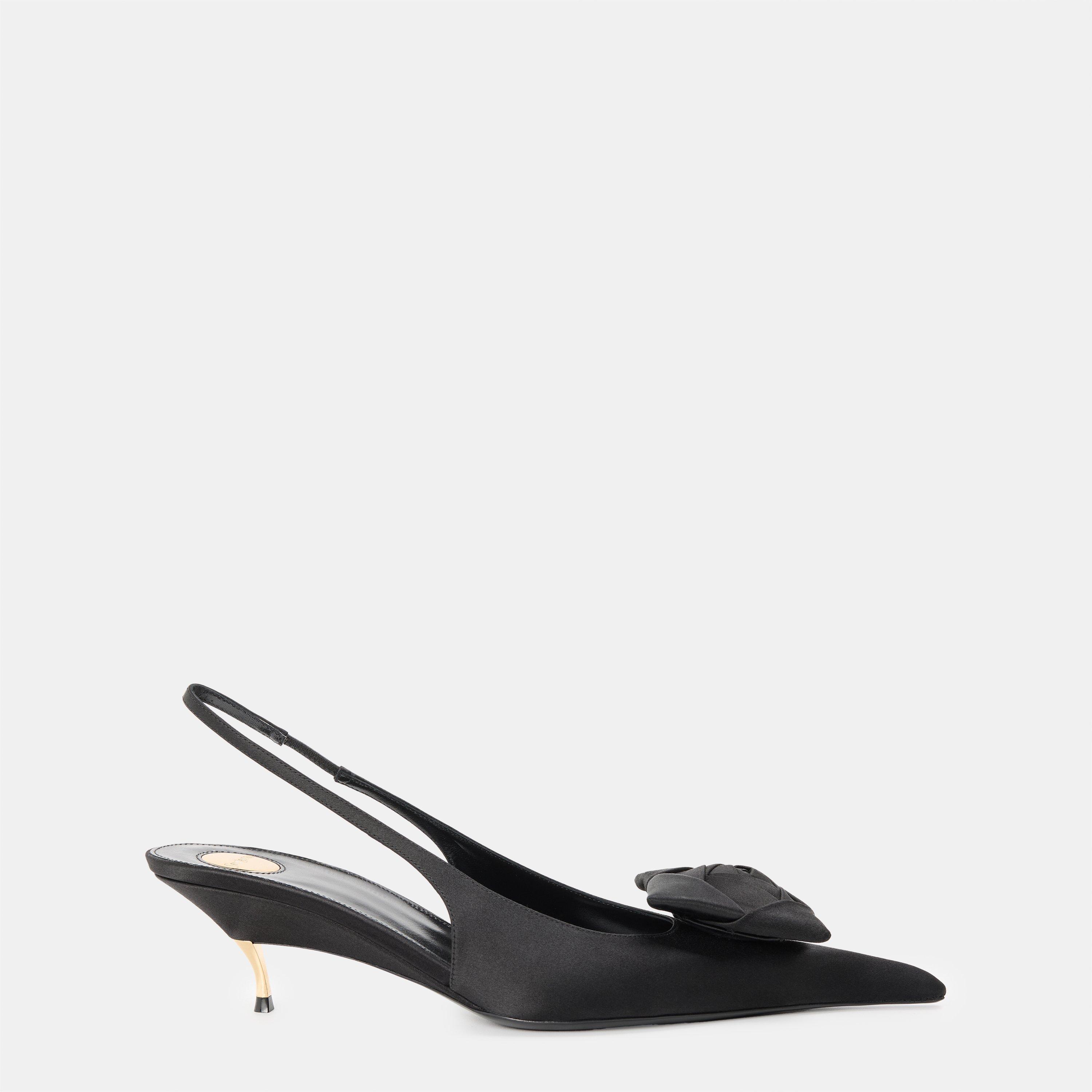 Saint Laurent Women's Dakota Slingbacks - Black - Size 7 (40)