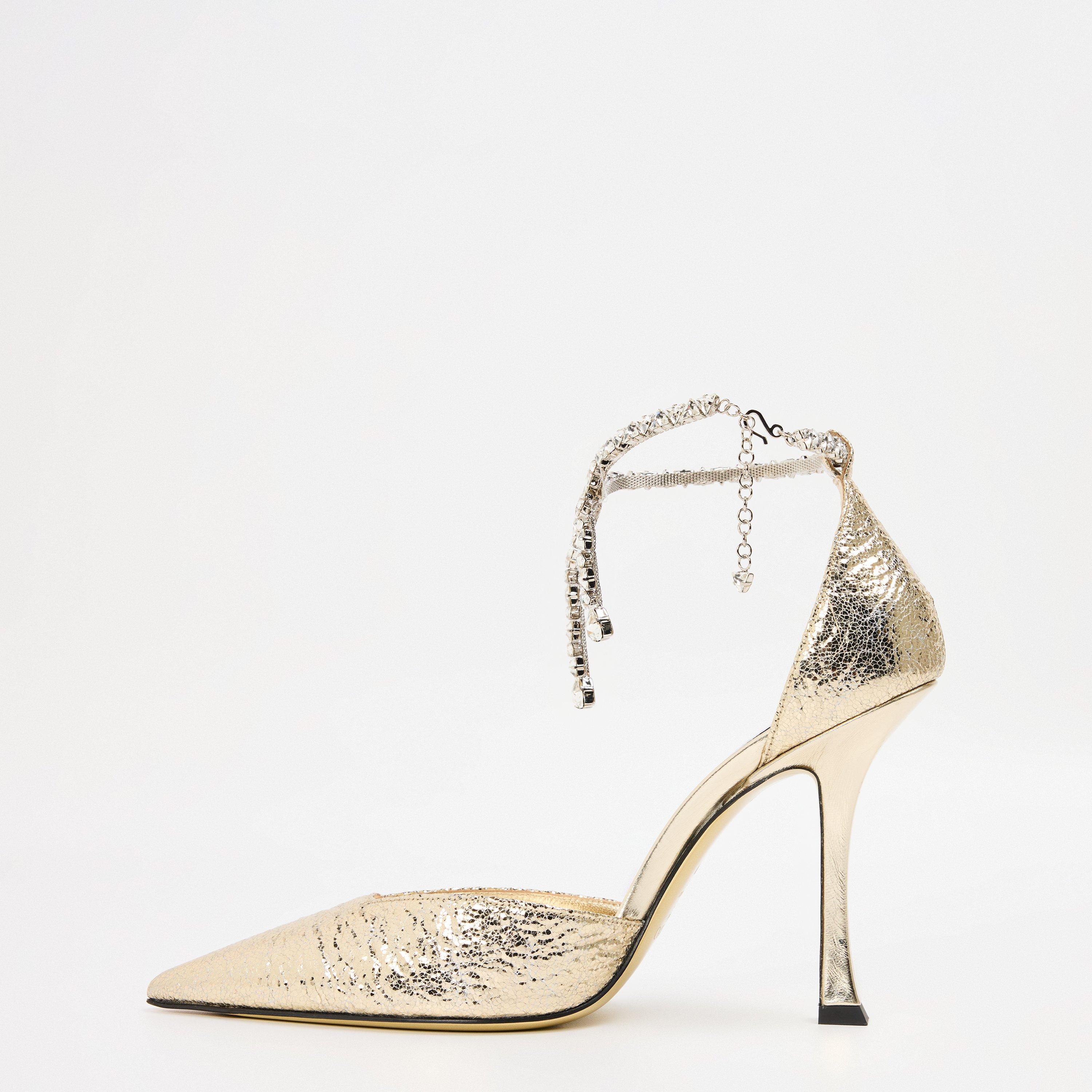 Gold - Jimmy Choo - Women's Stiletto Court Shoes - 2