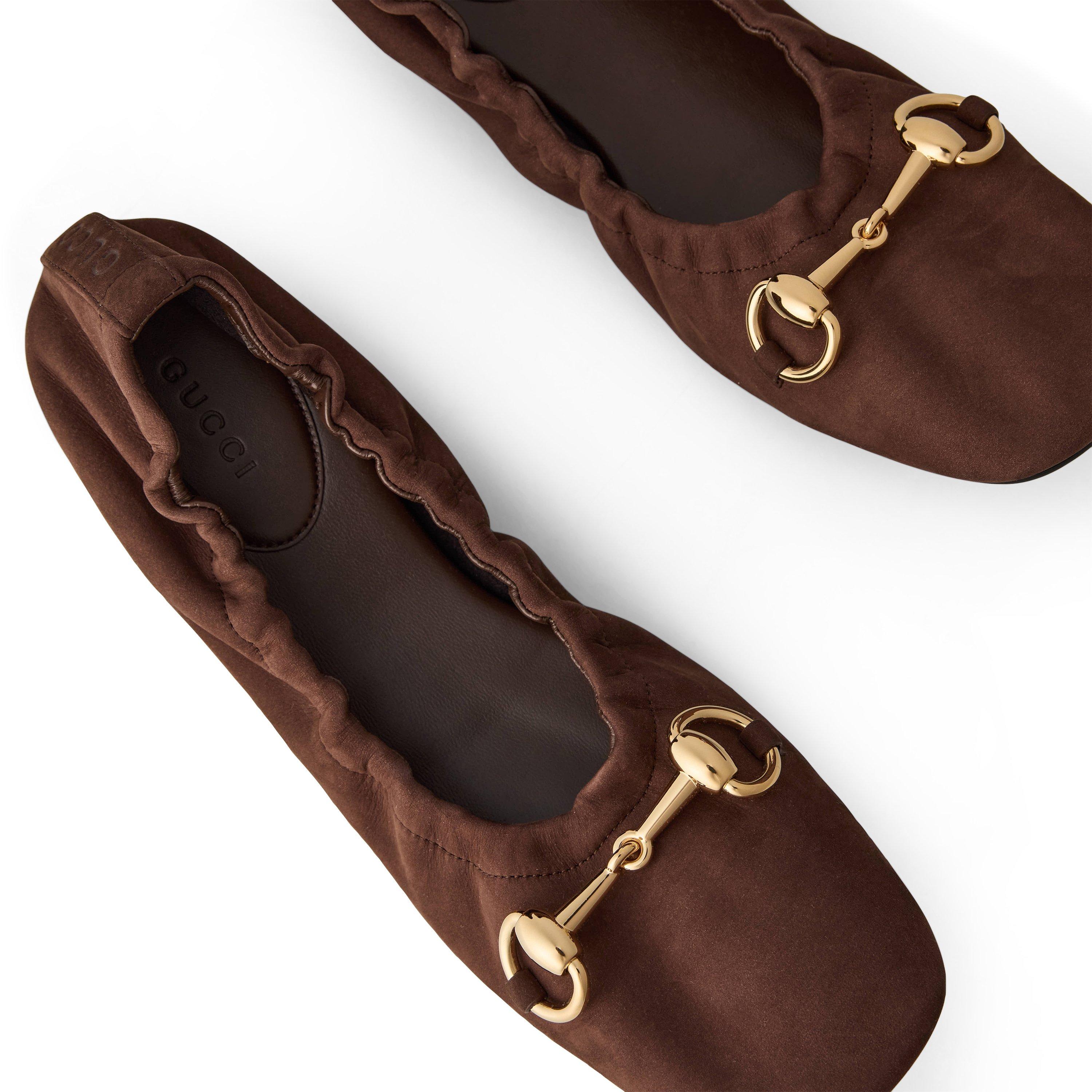 Dark Brown - Gucci - Gucci Loli Ballerina Ld64 - 3