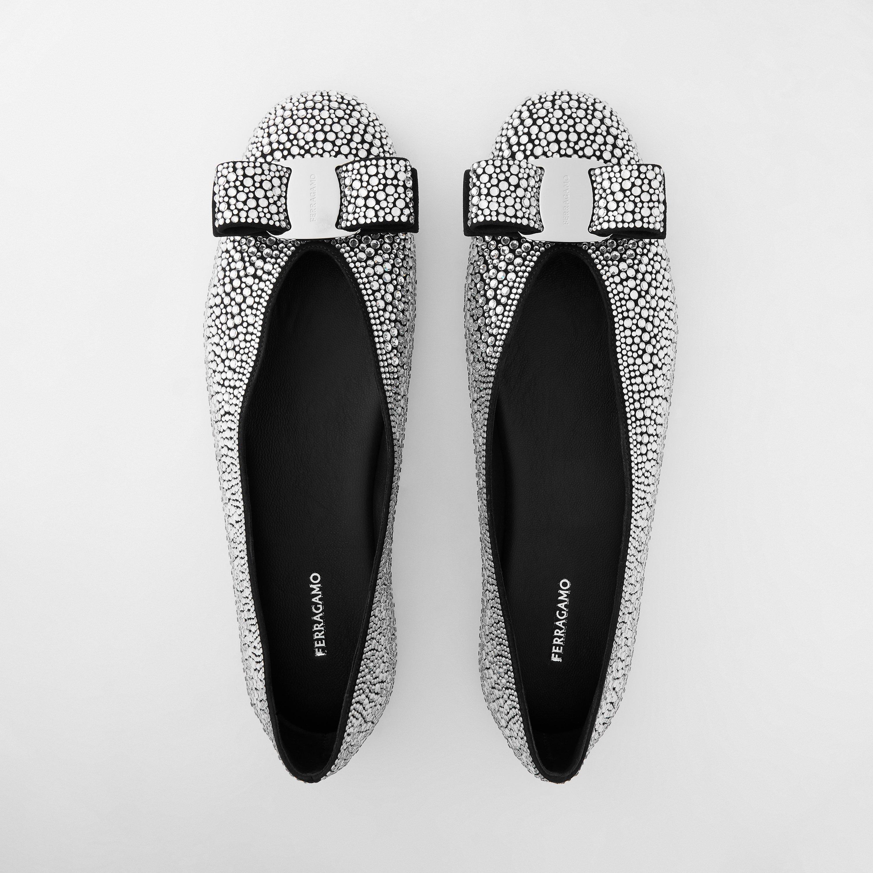 Nero - Ferragamo - Women's Ballet Pumps - 5