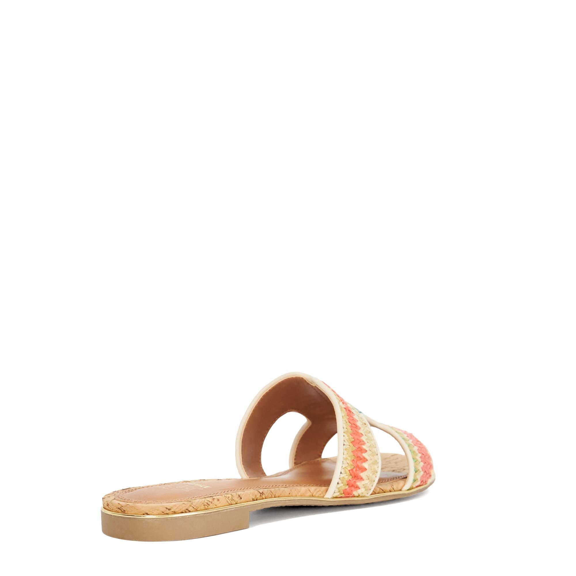 Multicolorido - Dune London - Women&#x27;s Ludlows Flat Sandals - 5