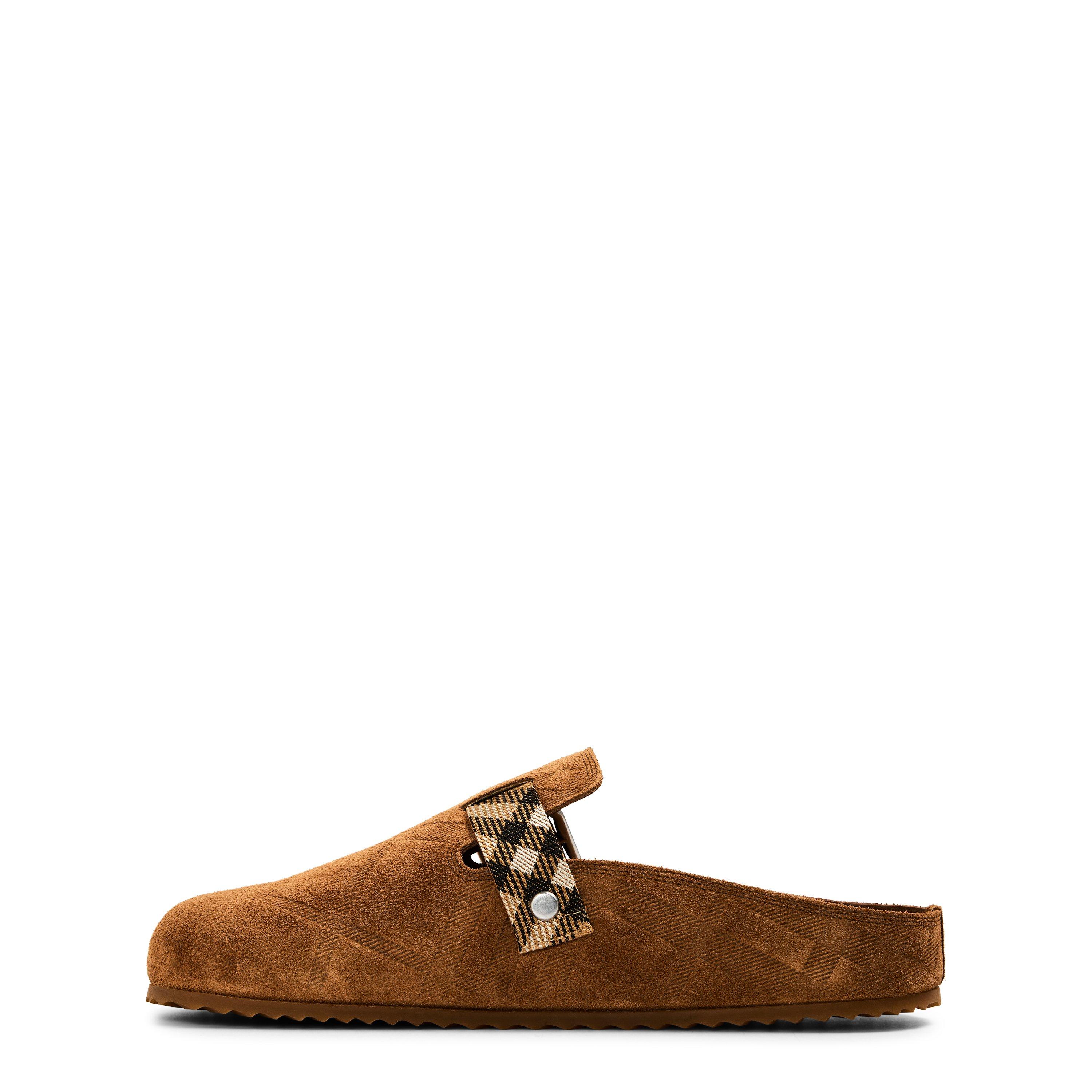 Jute - Burberry - Checked Clogs - 2