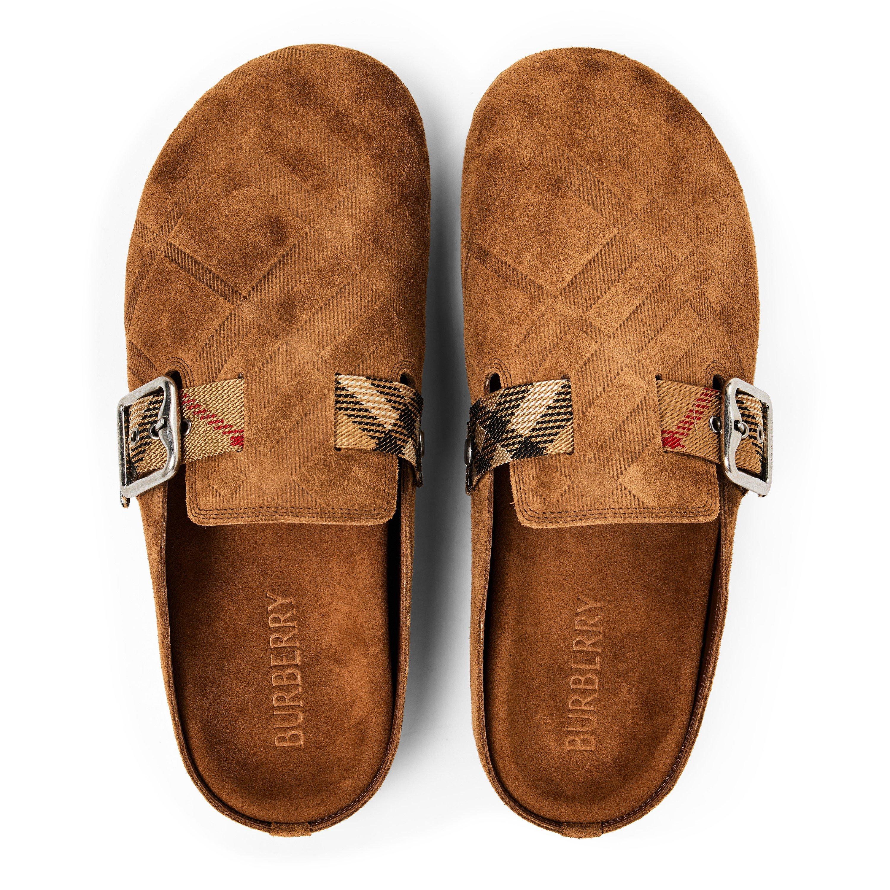 Jute - Burberry - Checked Clogs - 4