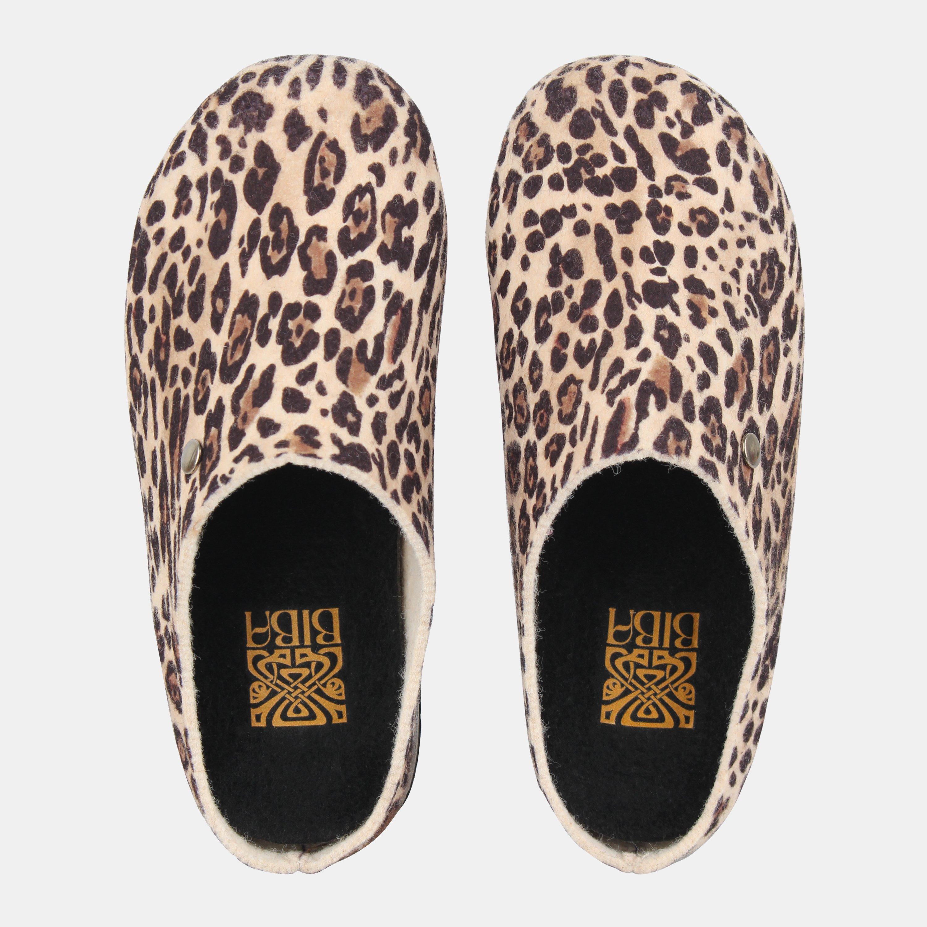 Leopard - Biba - Women's Mule Flat Sandals - 4