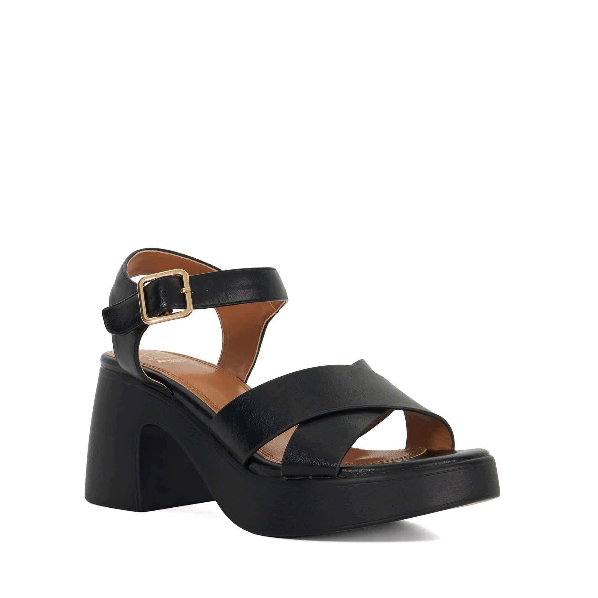 Crna - Dune London - Women's Jolanda Heeled Sandals - 2