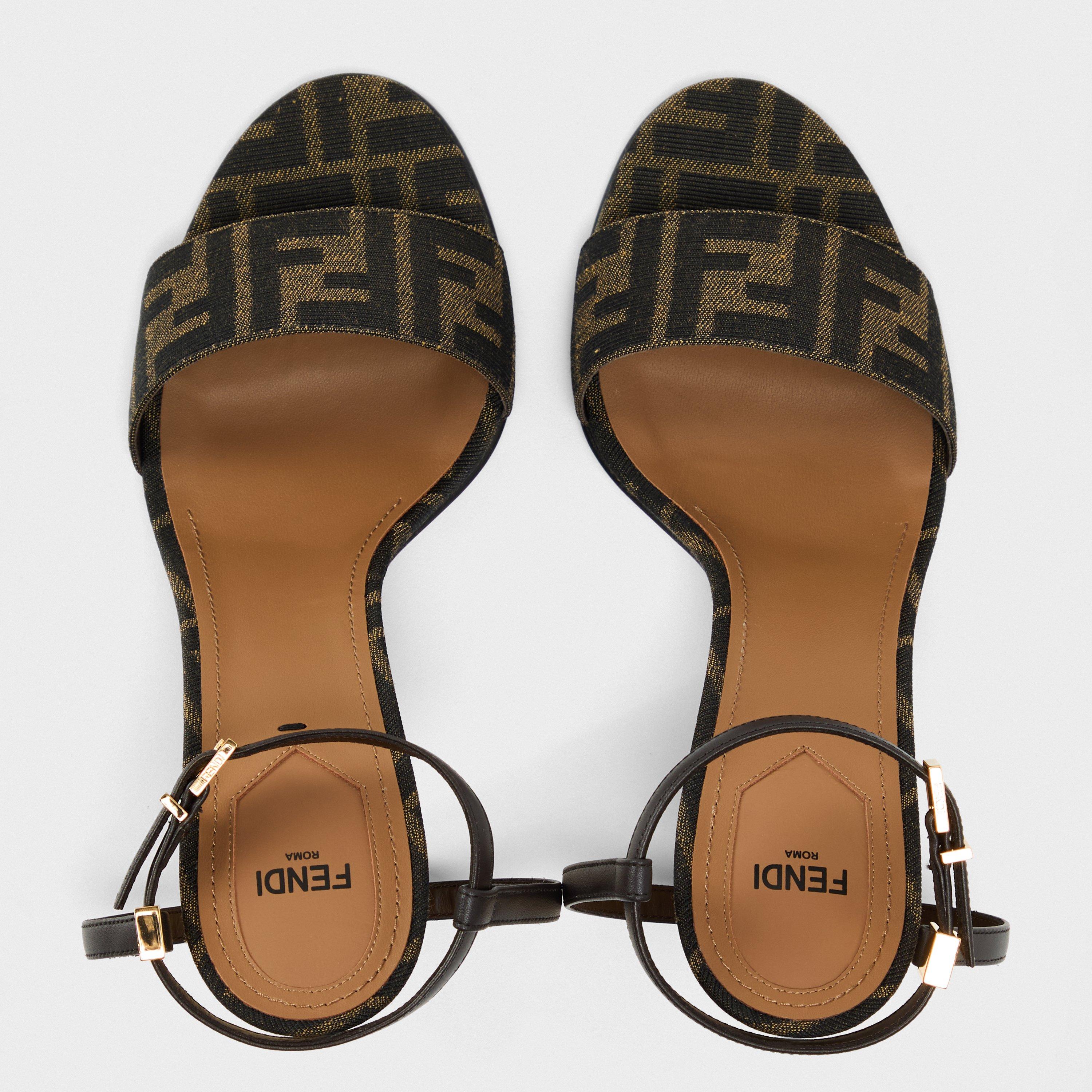 Tabacca Nero - Fendi - Delfina High Heeled Sandals - 5