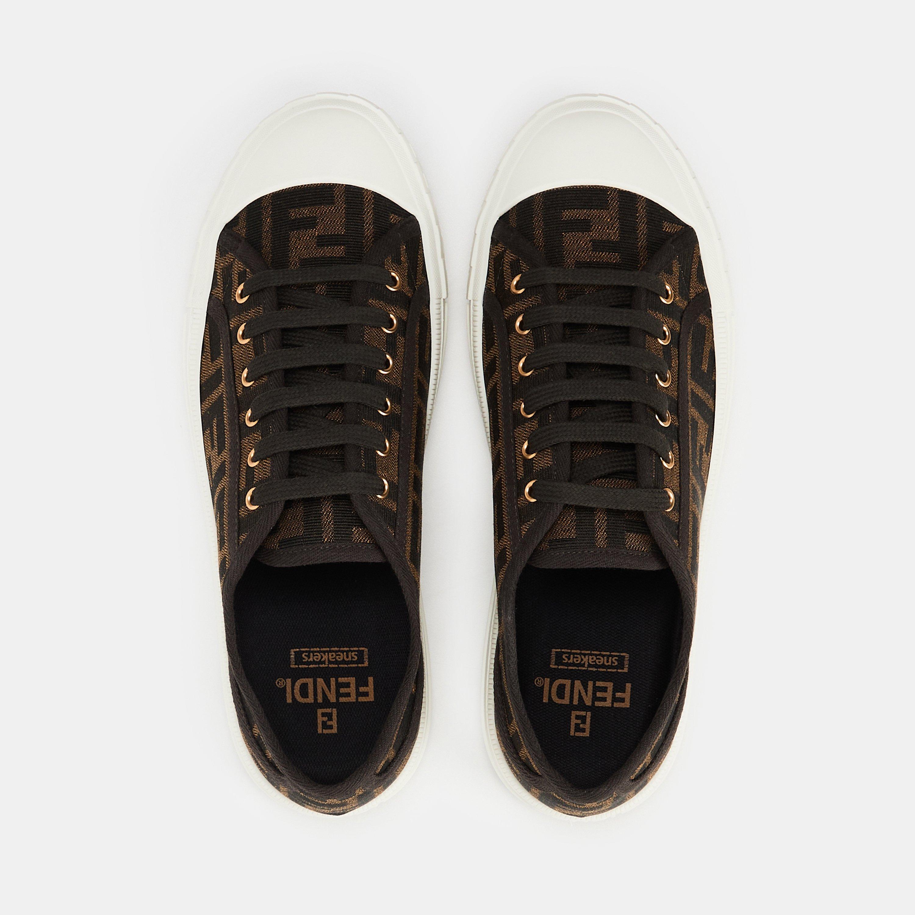 Tabacca Nero - Fendi - Domino Low Top Sneakers - 5