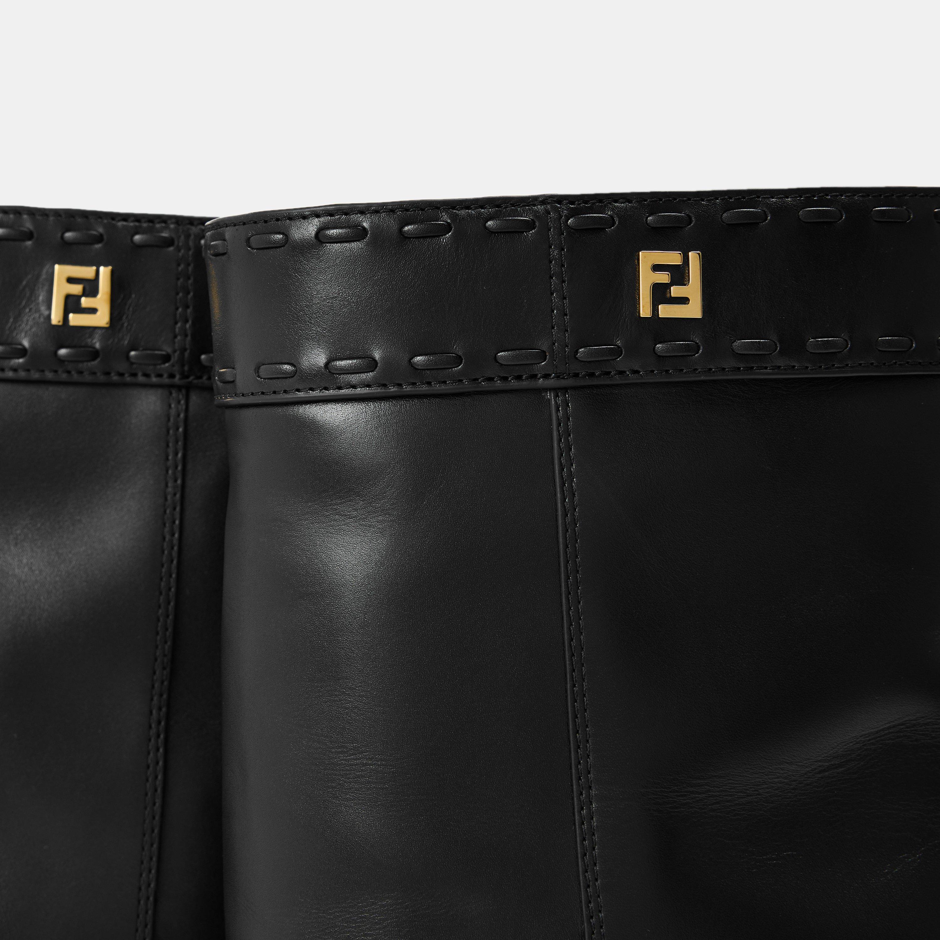 Nero - Fendi - Women's Biker Boots - 4