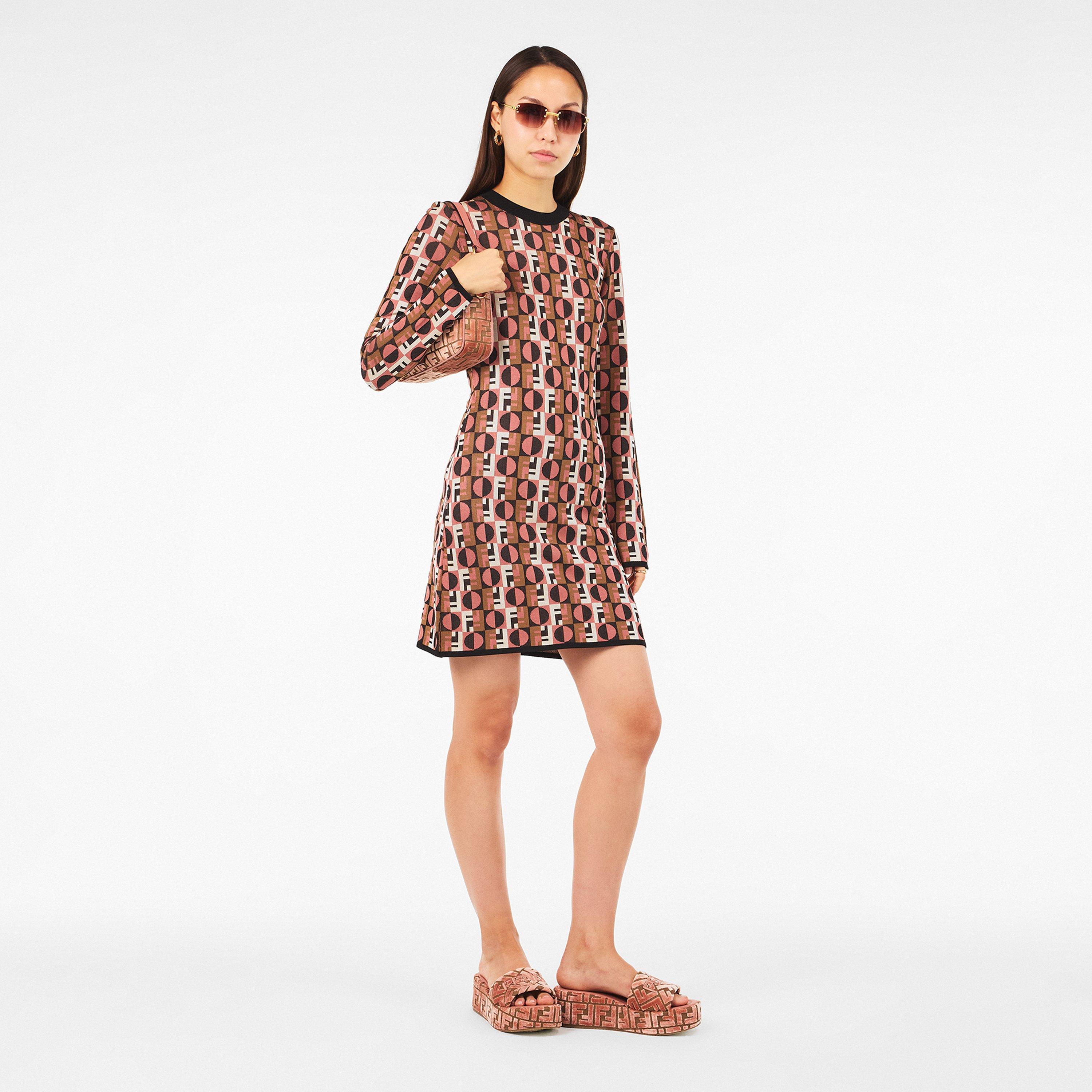 Macaron Pink - Fendi - Women's Flatform Sandals - 6