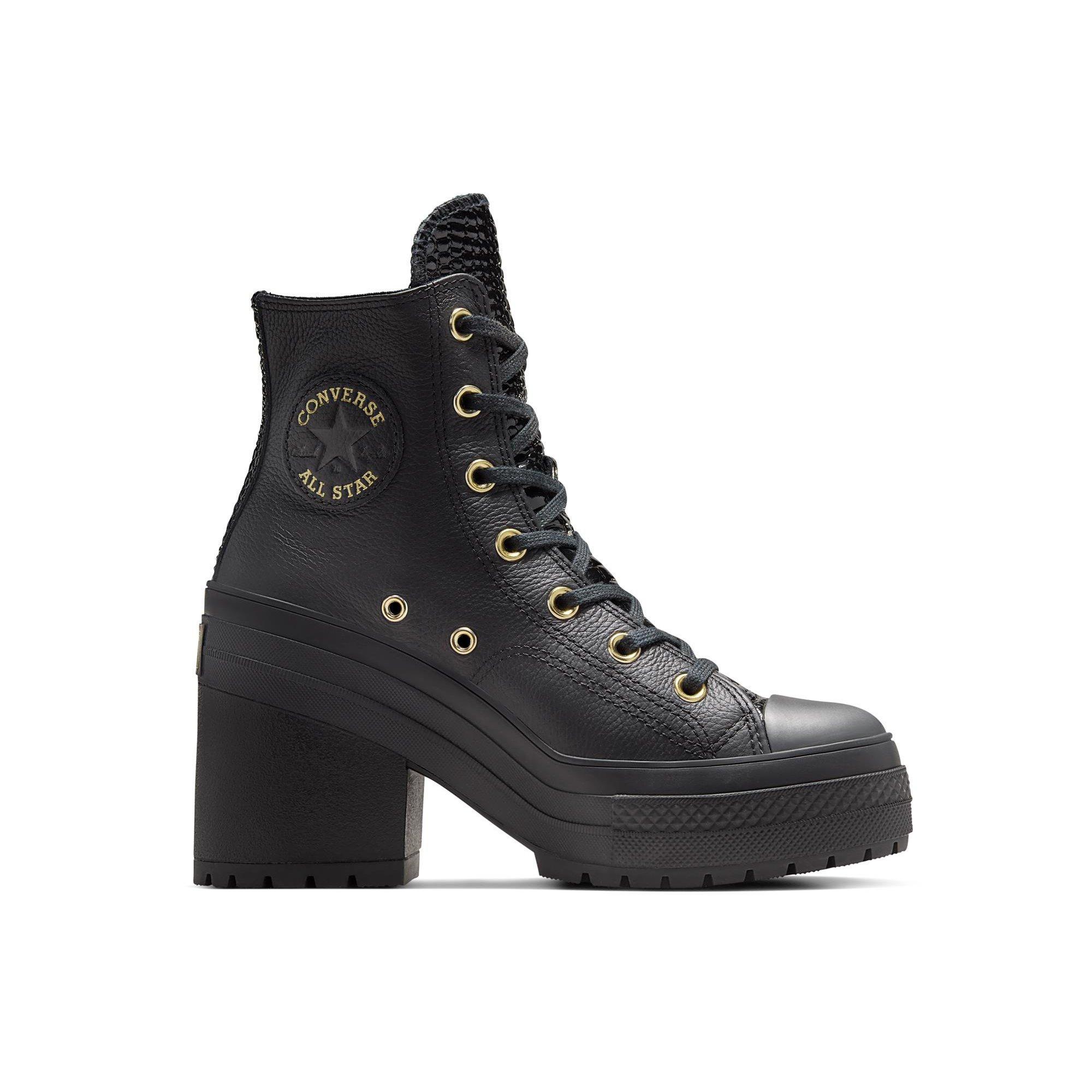 001-Black/Bla - Converse - Unisex Adults Chuck 70 De Luxe Heel Platform Ankle Heeled Boots - 1