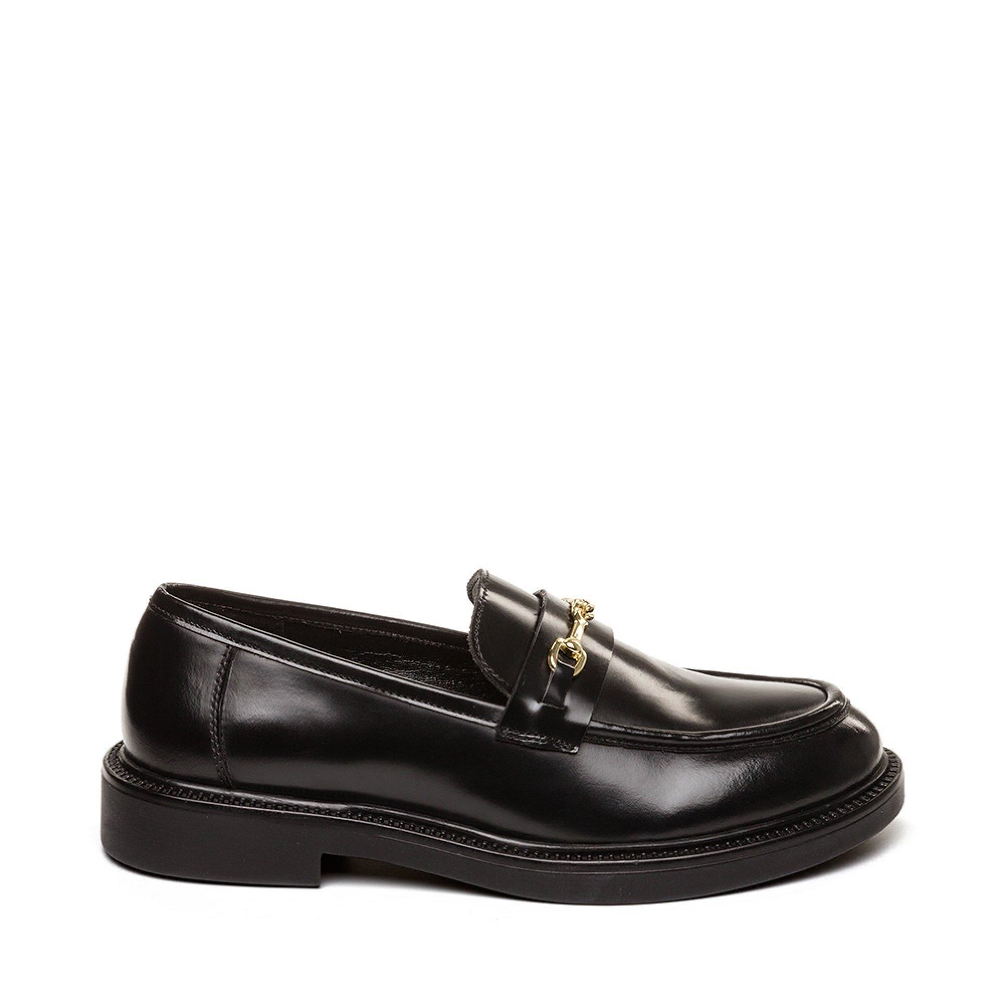 ZWART LEDER - Steve Madden - Madden Huddles Loafe Ld64 - 1