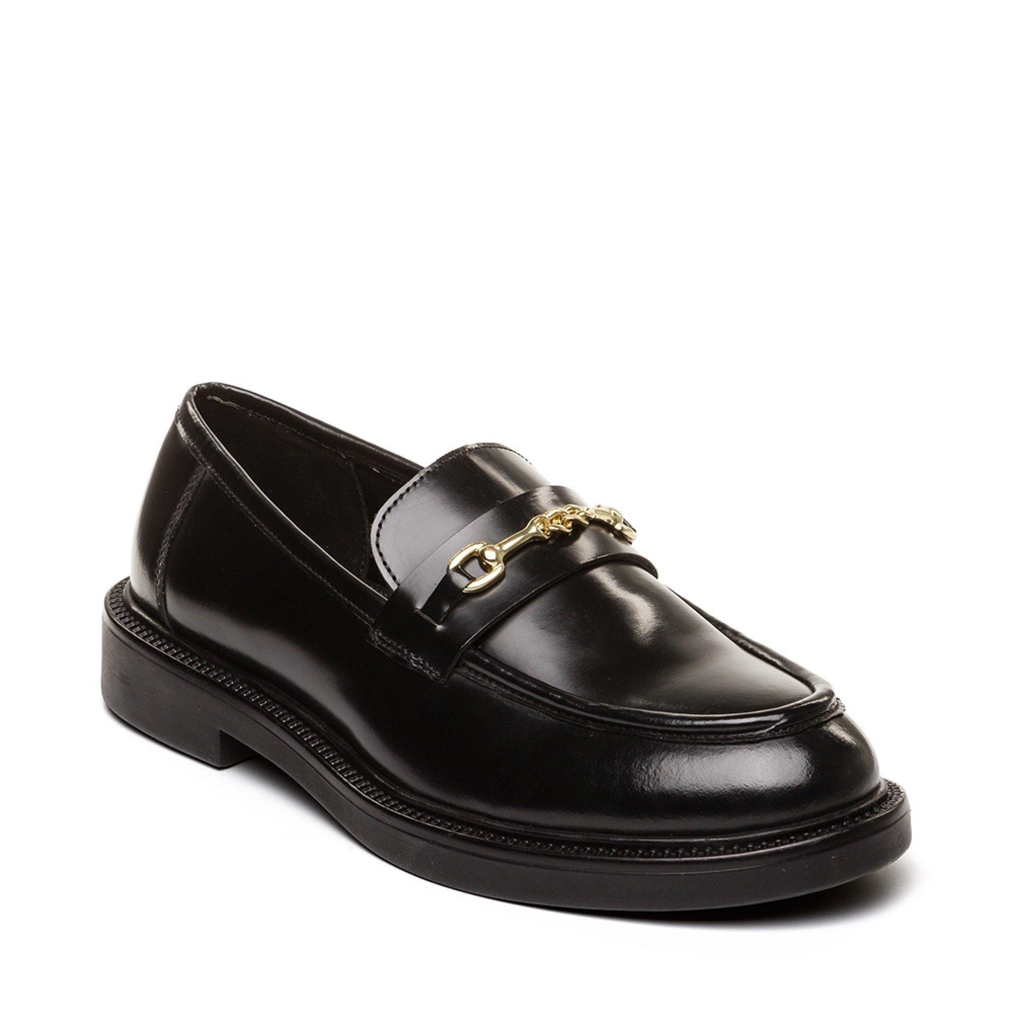 ZWART LEDER - Steve Madden - Madden Huddles Loafe Ld64 - 2