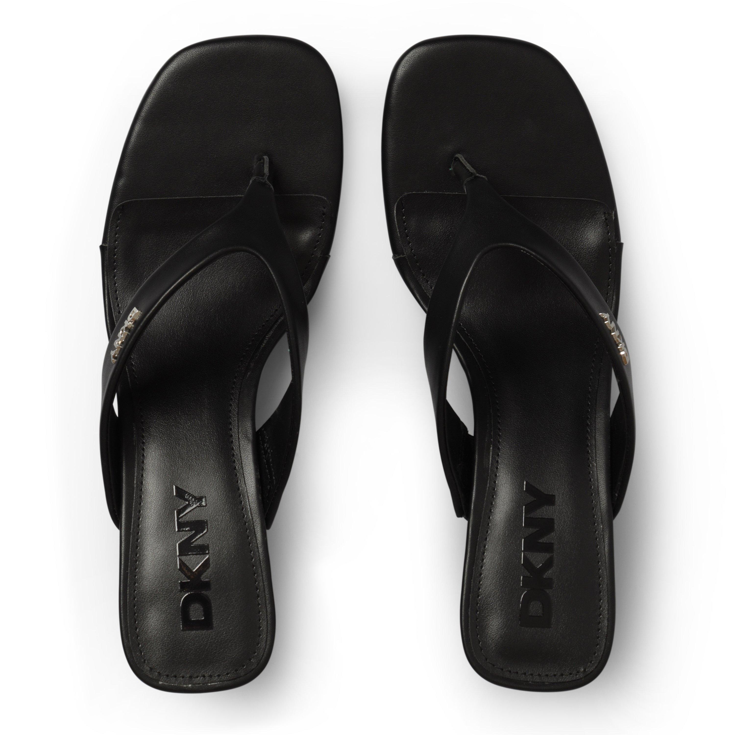 BLACK - DKNY - DKNY Mackey Heeled T Ld99 - 4
