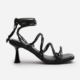 Wheres That From Square Toe Block Heel Court Shoes