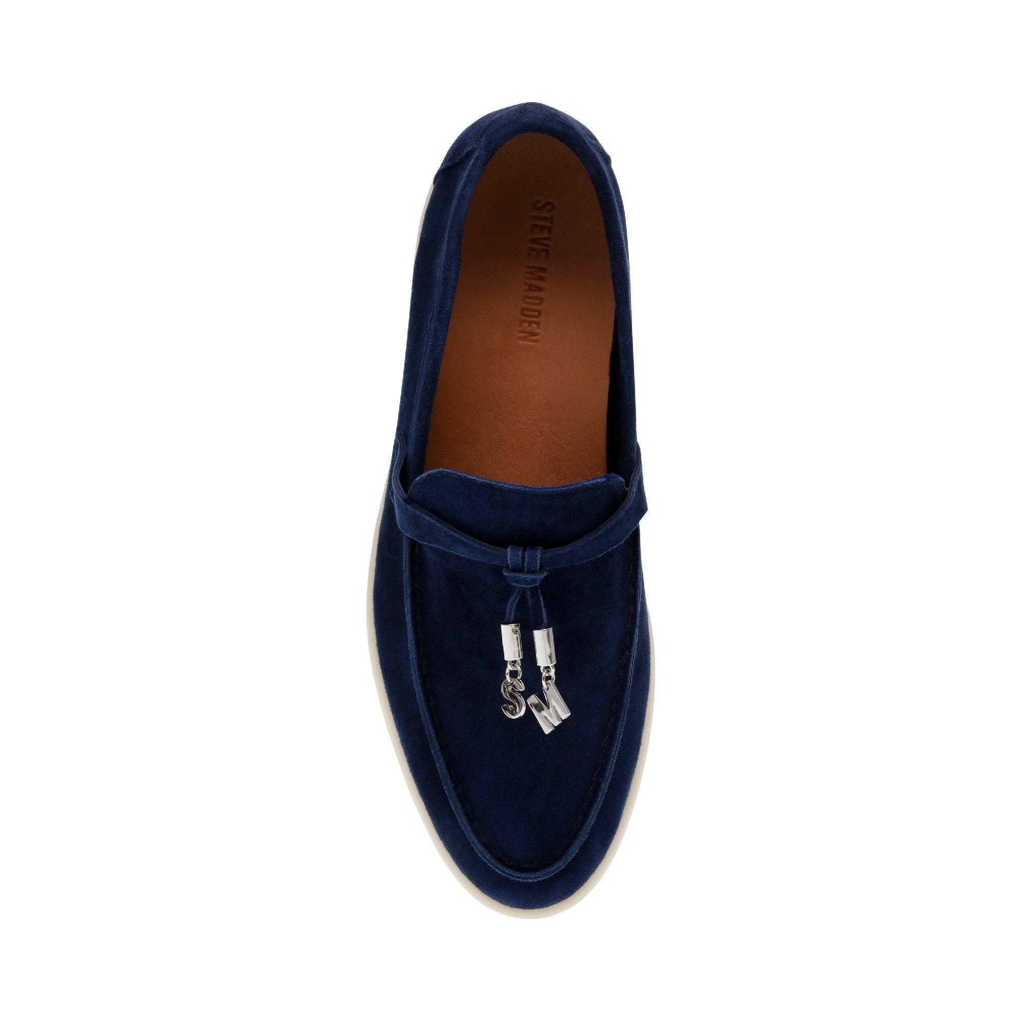 NAVY SUEDE - Steve Madden - Madden Portland Loaf Ld64 - 6
