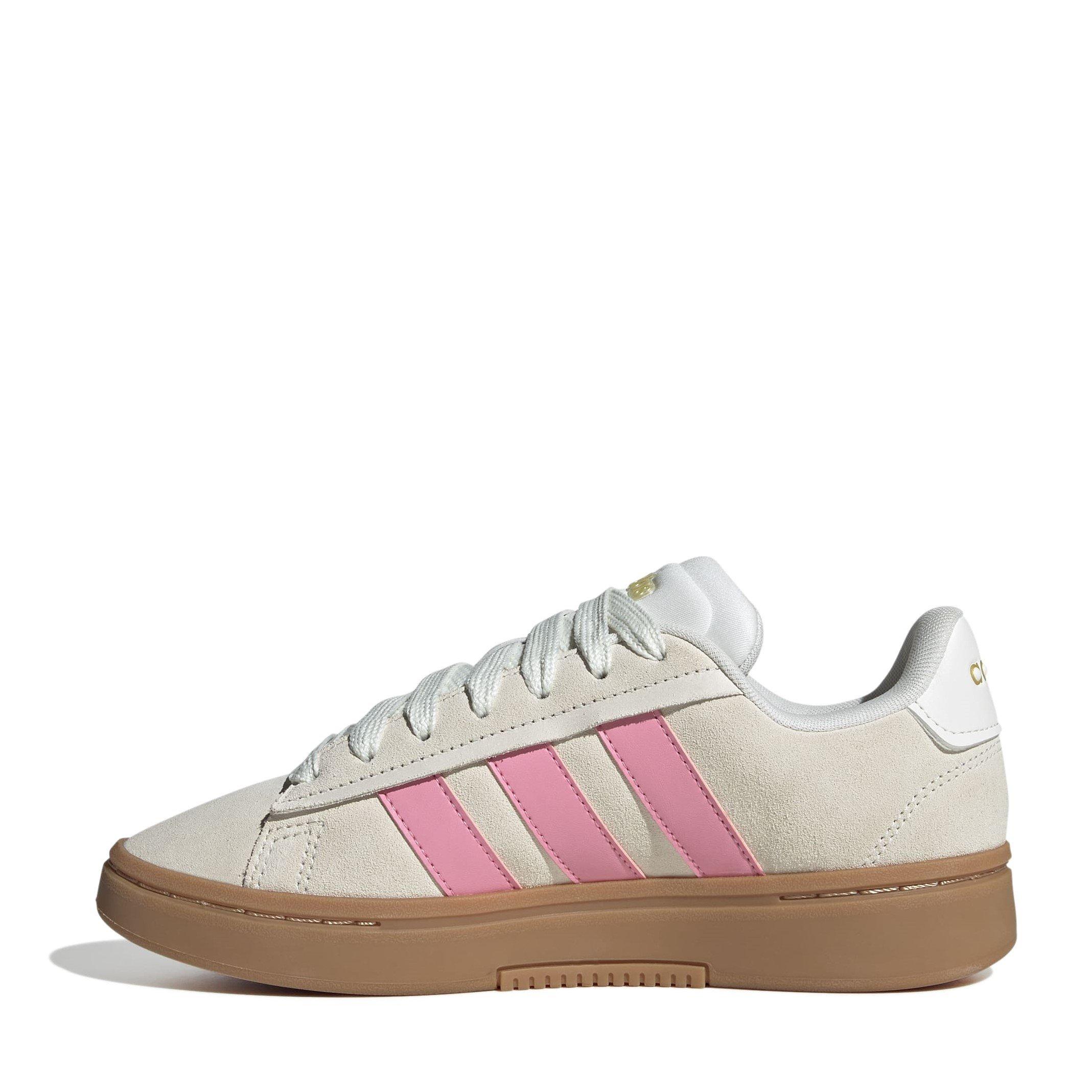 OffWht/BlissPnk - adidas - Grand Court Alpha Womens Shoes - 2
