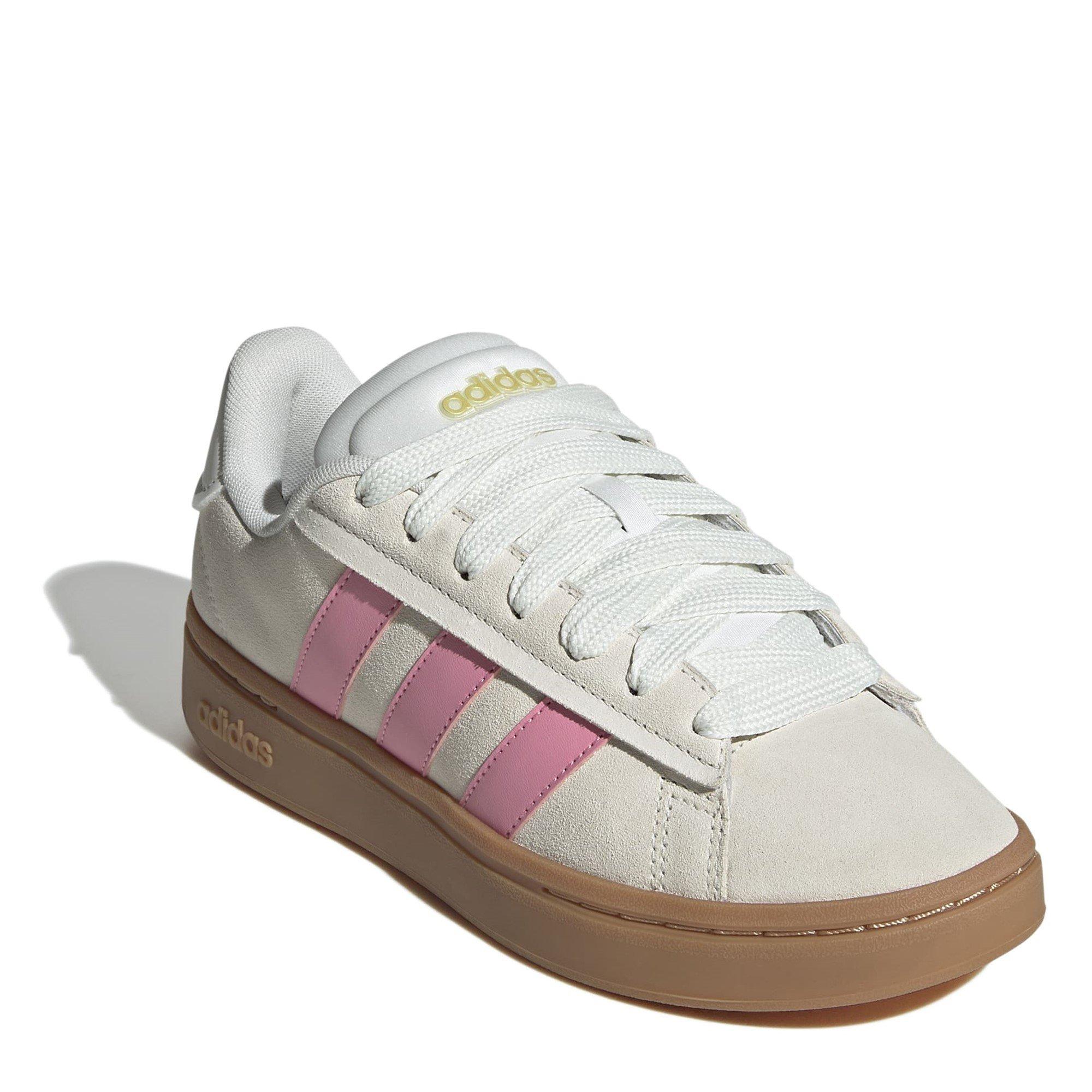 OffWht/BlissPnk - adidas - Grand Court Alpha Womens Shoes - 3