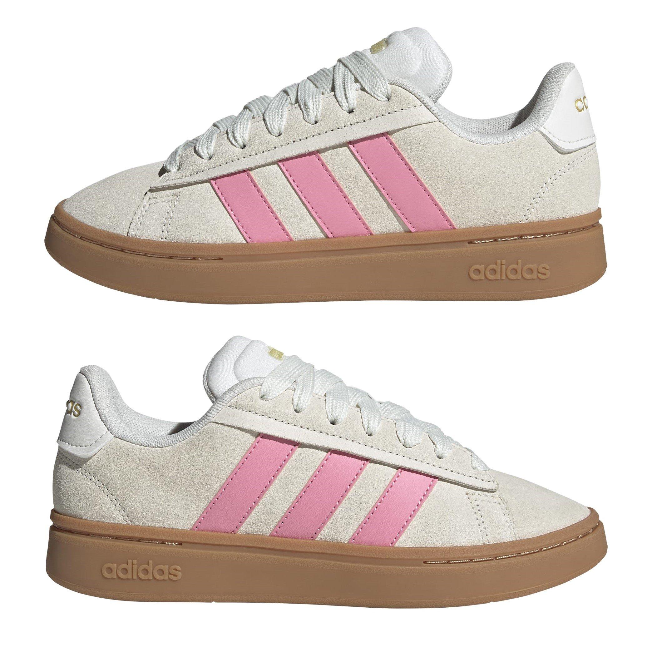 OffWht/BlissPnk - adidas - Grand Court Alpha Womens Shoes - 9