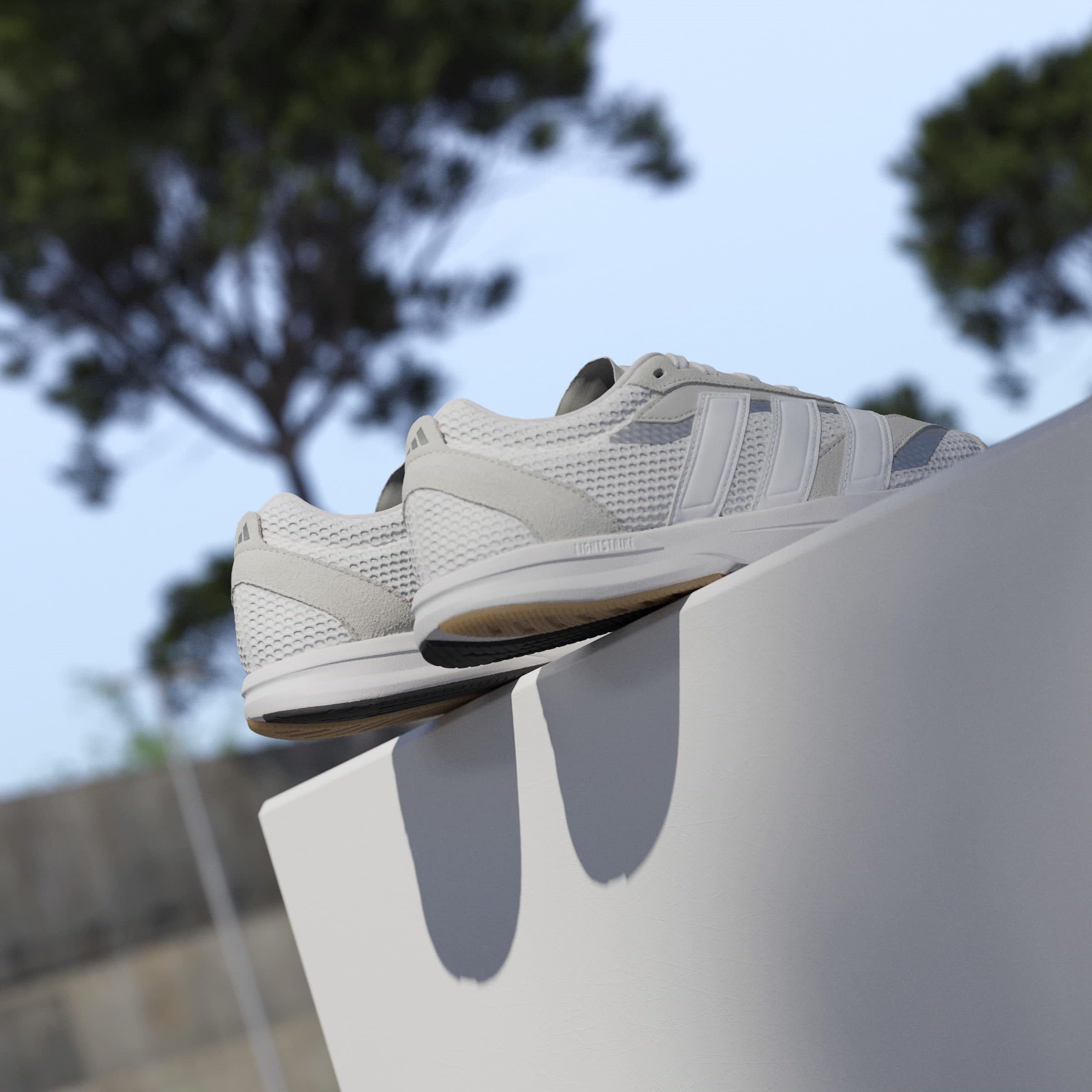 Gry/Wht/SilMet - adidas - LightBlaze LP Womens Shoes - 14