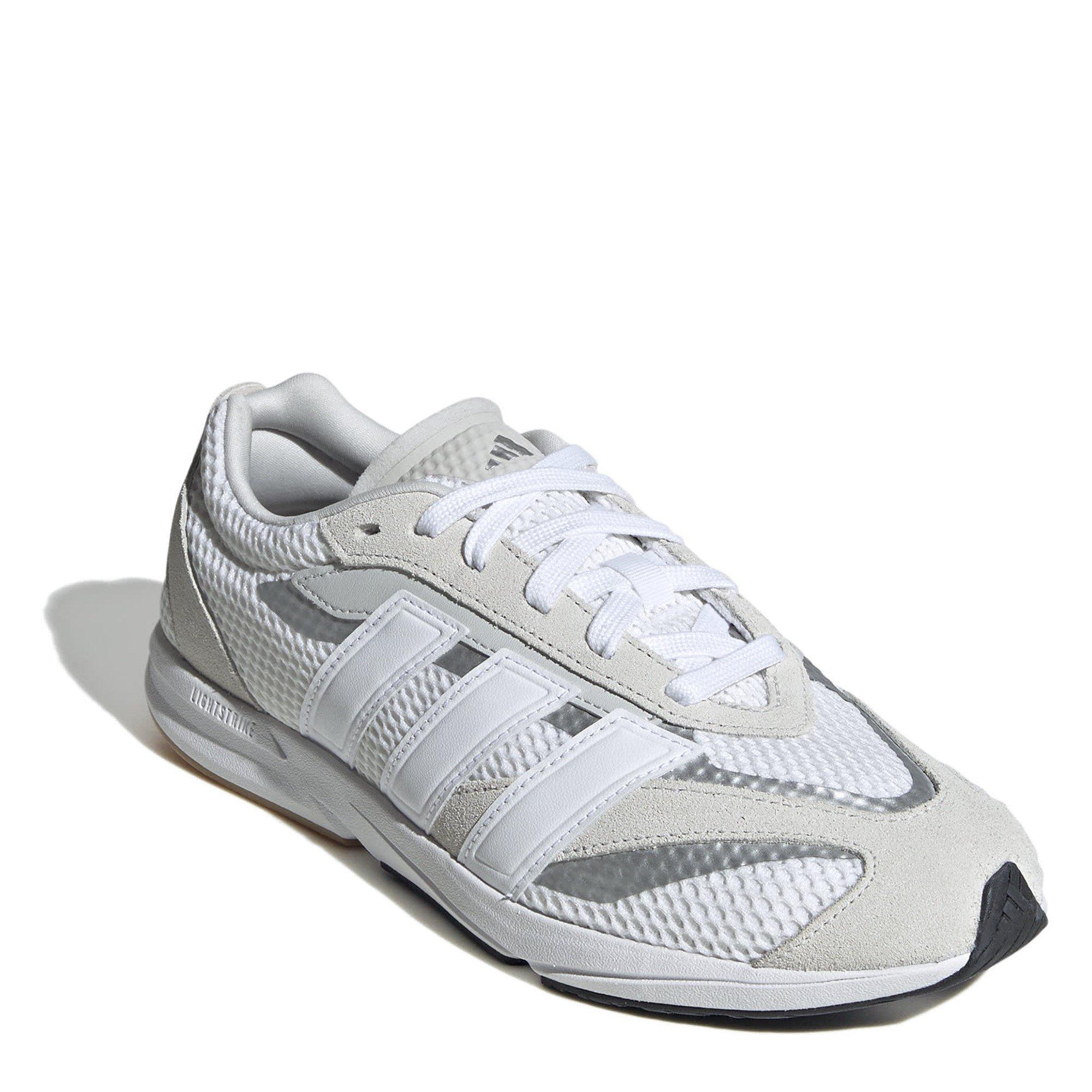 Gry/Wht/SilMet - adidas - LightBlaze LP Womens Shoes - 3