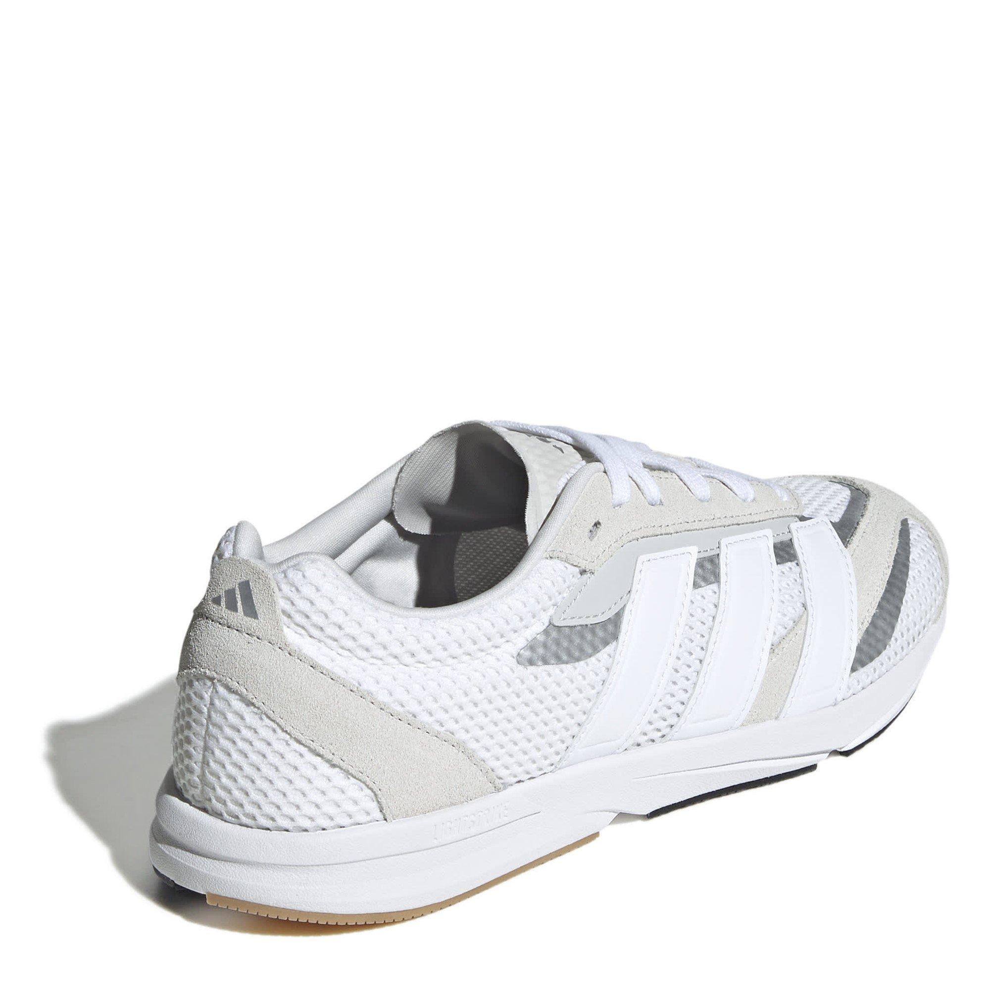 Gry/Wht/SilMet - adidas - LightBlaze LP Womens Shoes - 4