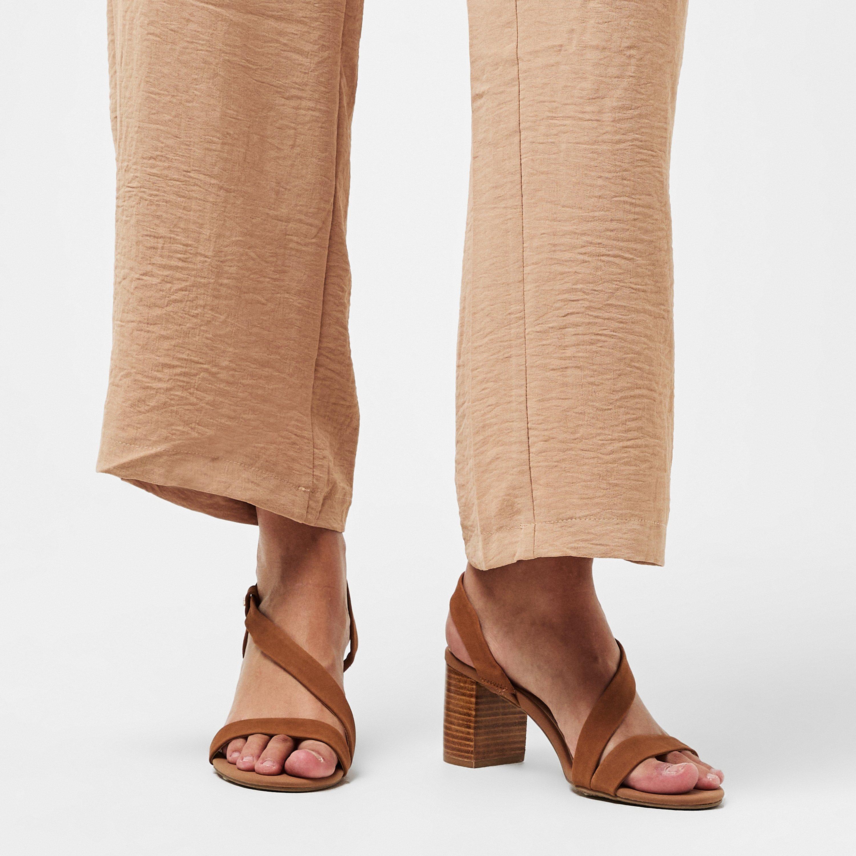 Tan - Dune London - Women's Jestered Heeled Sandals - 3