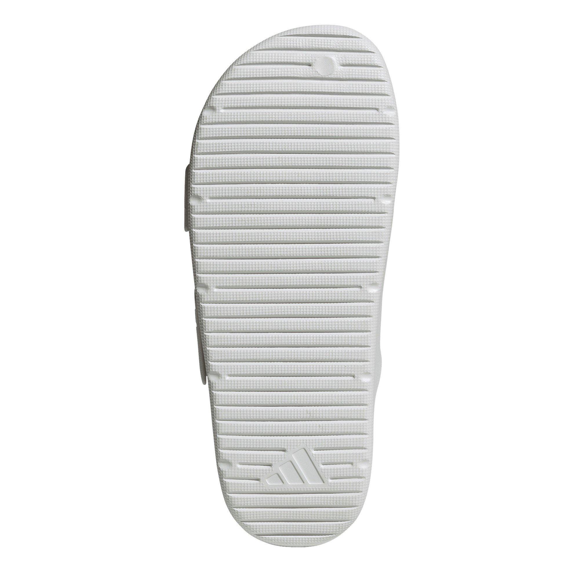 Crys White/Grey - adidas - Women's Znsory Flat Sandal - 6